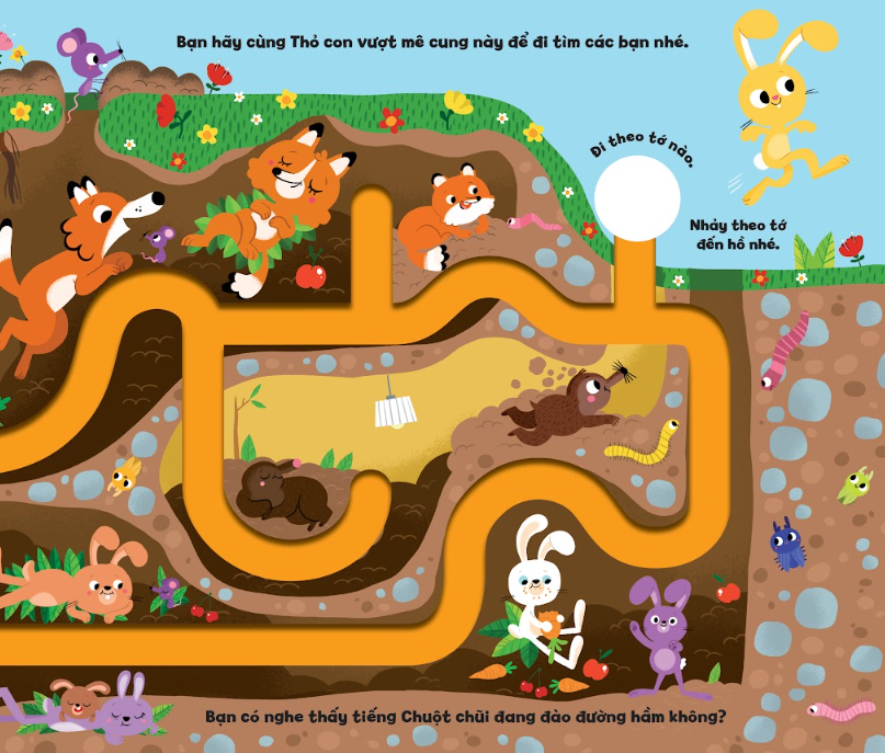 mê cung diệu kì - lễ phục sinh - bìa cứng