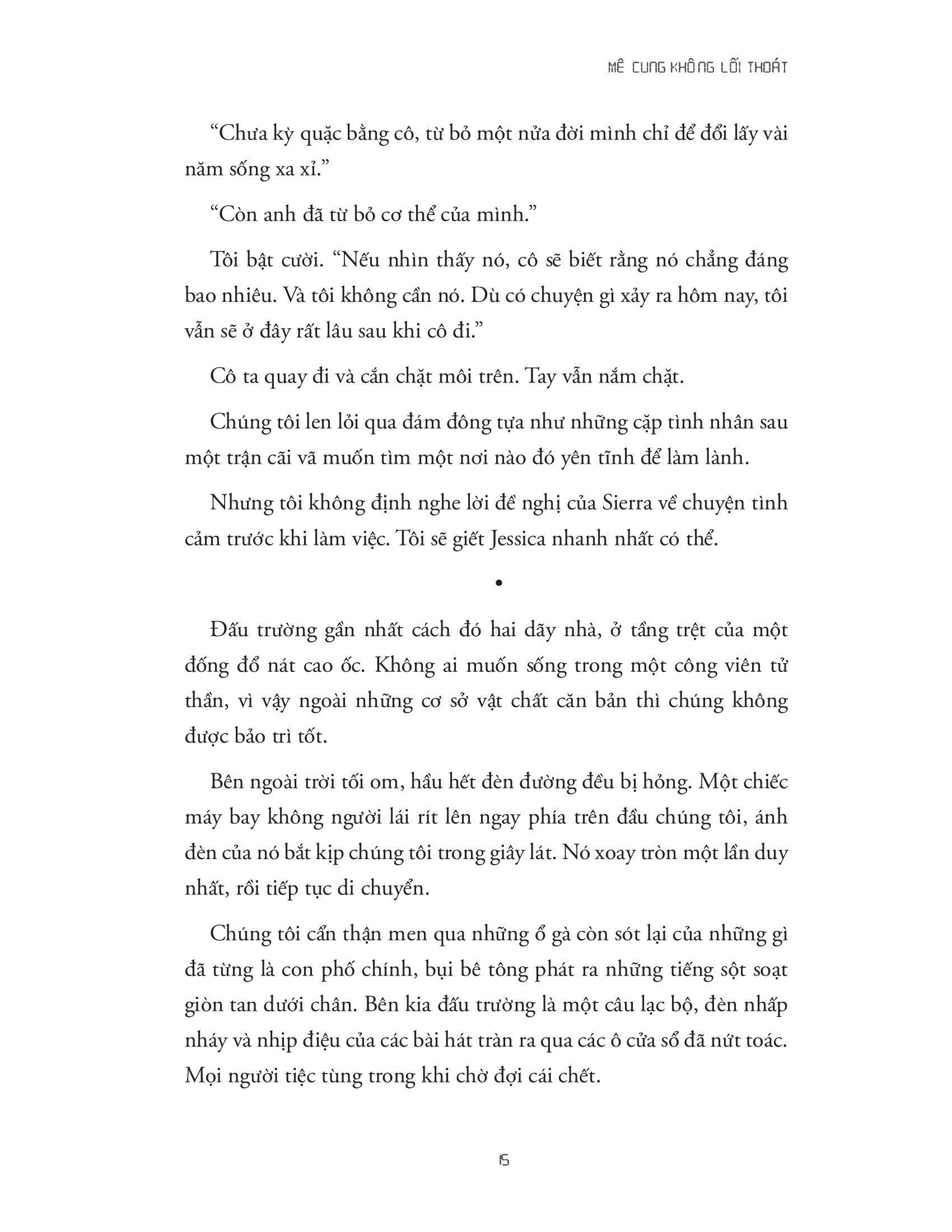 mê cung không lối thoát