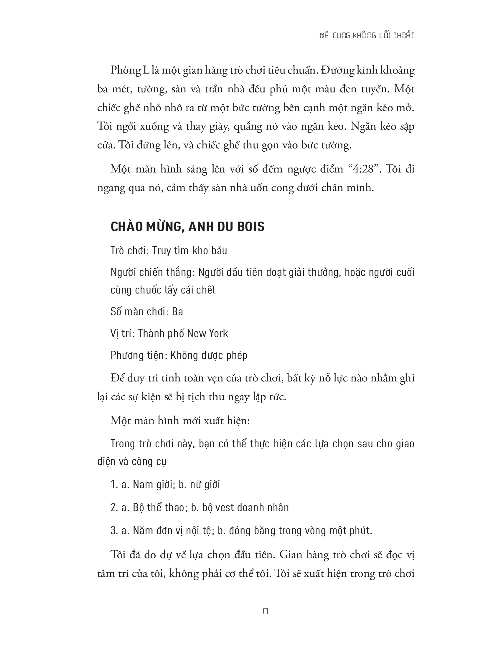 mê cung không lối thoát