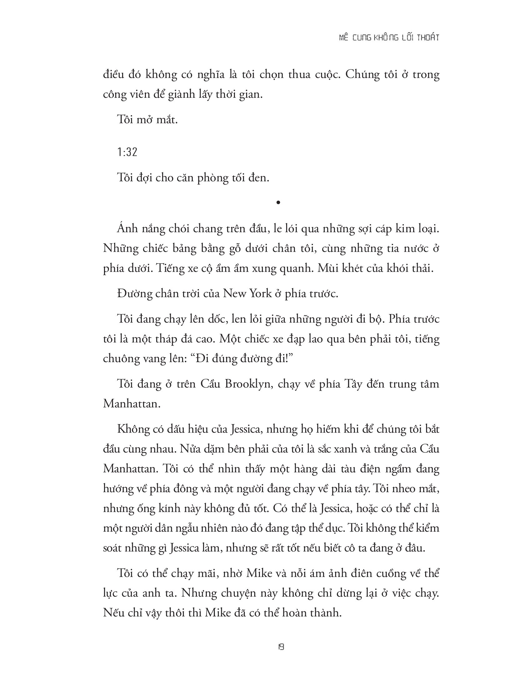 mê cung không lối thoát