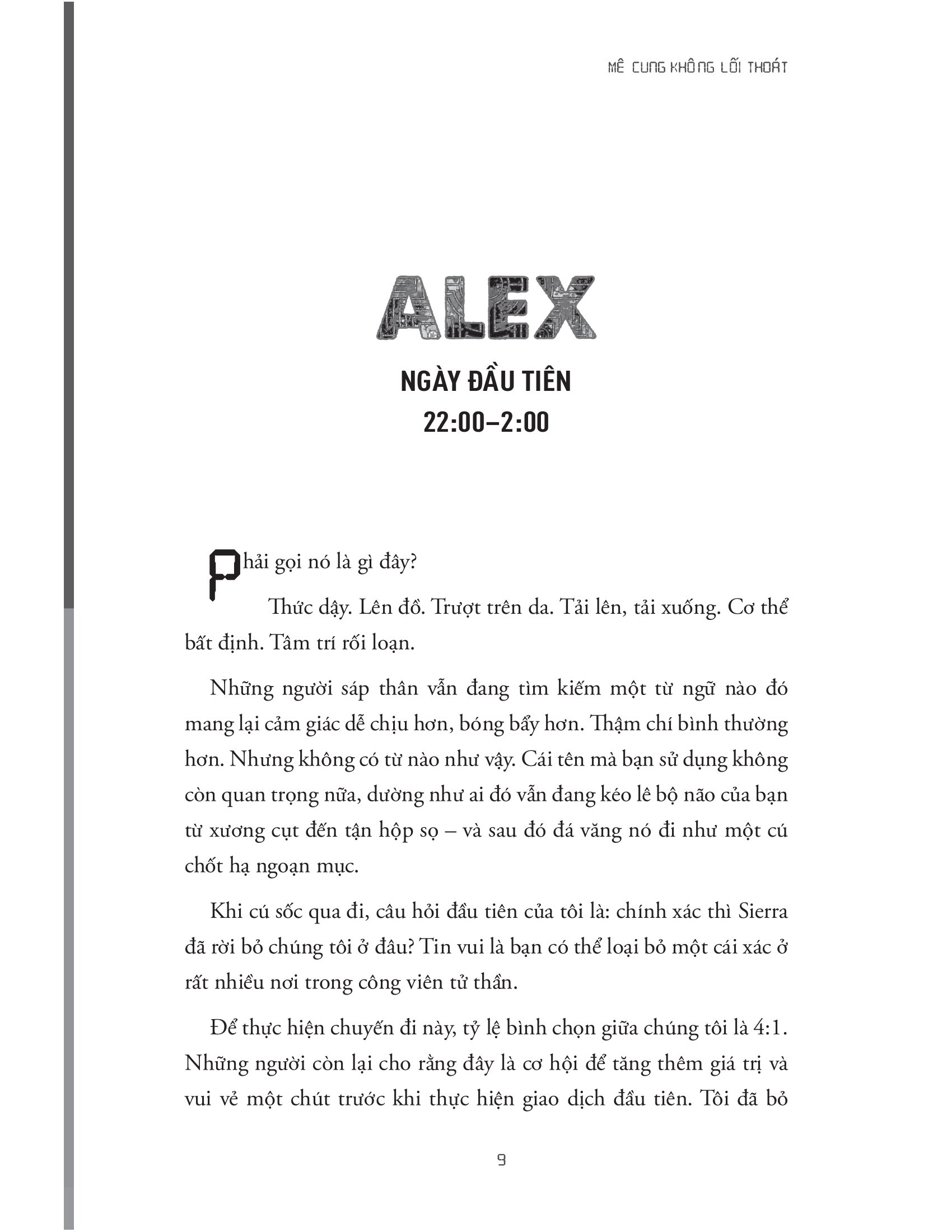 mê cung không lối thoát