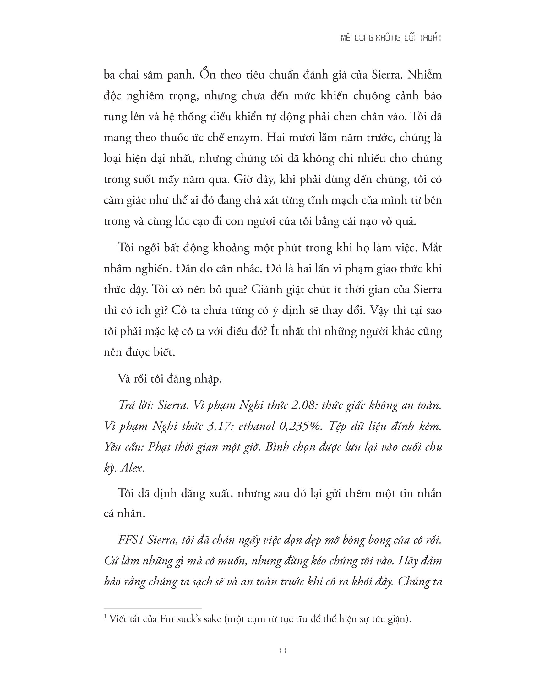 mê cung không lối thoát