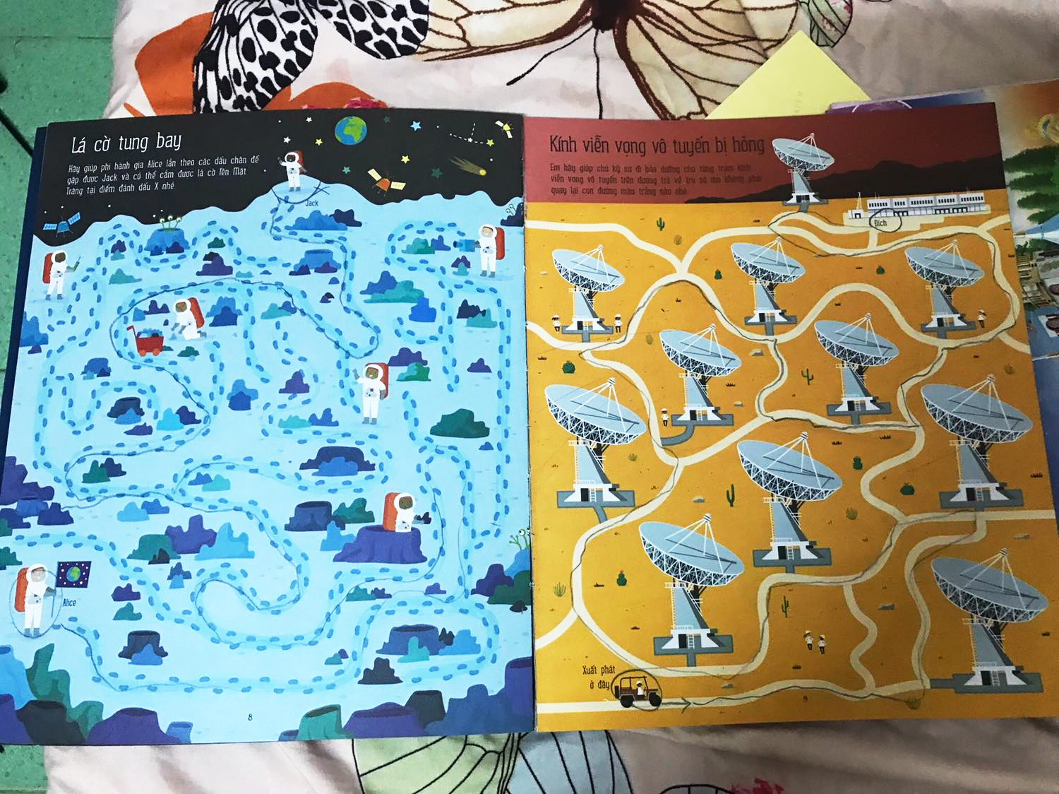 mê cung phát triển tư duy - du hành vũ trụ