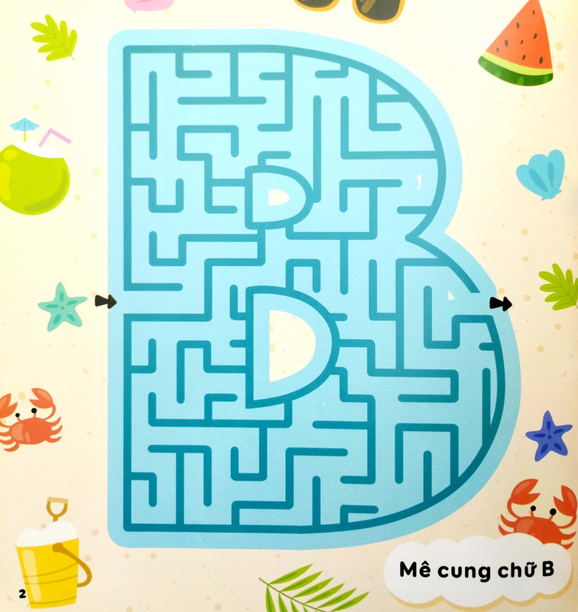mê cung thông minh - rèn khả năng tập trung cho trẻ - chữ cái (từ 4-10 tuổi)