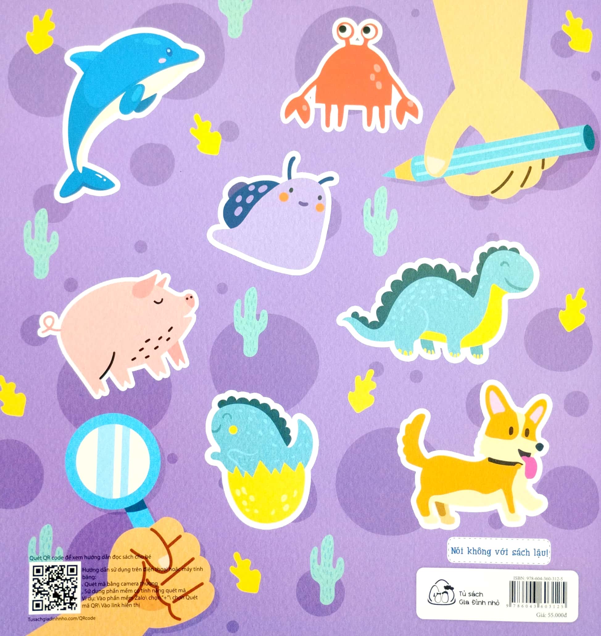 mê cung thông minh - rèn khả năng tập trung cho trẻ - động vật (từ 4-10 tuổi)