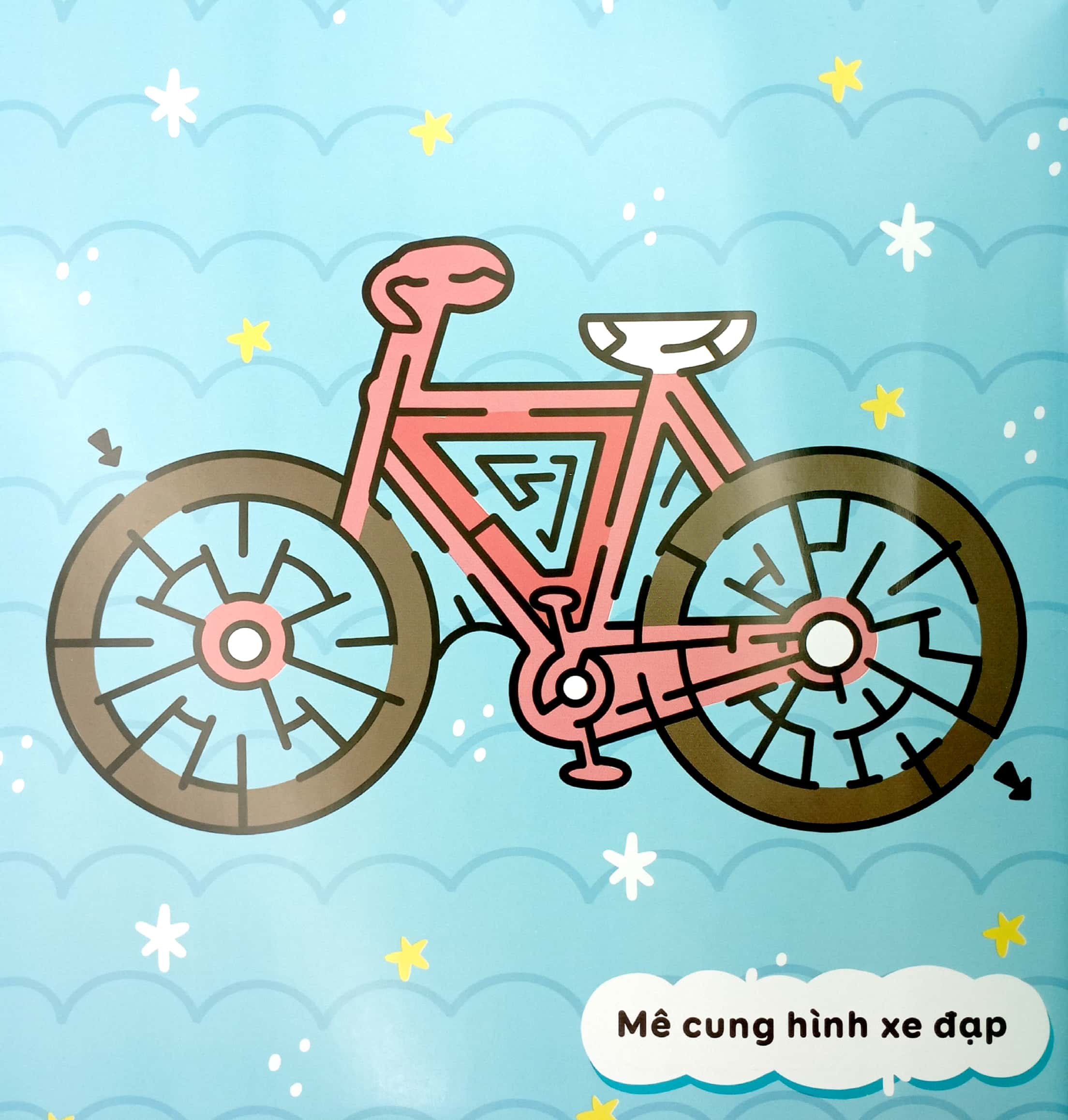 mê cung thông minh - rèn khả năng tập trung cho trẻ - phương tiện (từ 4-10 tuổi)