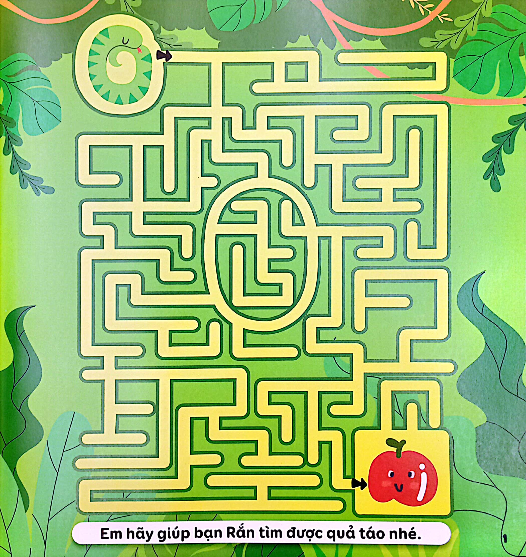 mê cung thông minh - rèn khả năng tập trung cho trẻ - số đếm (từ 4-10 tuổi)