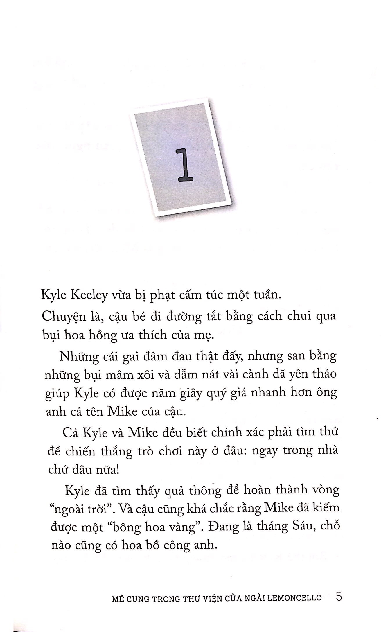 mê cung trong thư viện của ngài lemoncello
