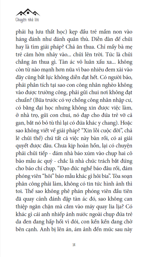 mẹ già còn ở trên phây - chuyện nhà tôi
