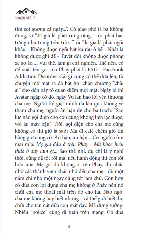 mẹ già còn ở trên phây - chuyện nhà tôi