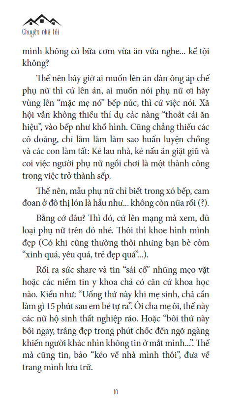mẹ già còn ở trên phây - chuyện nhà tôi