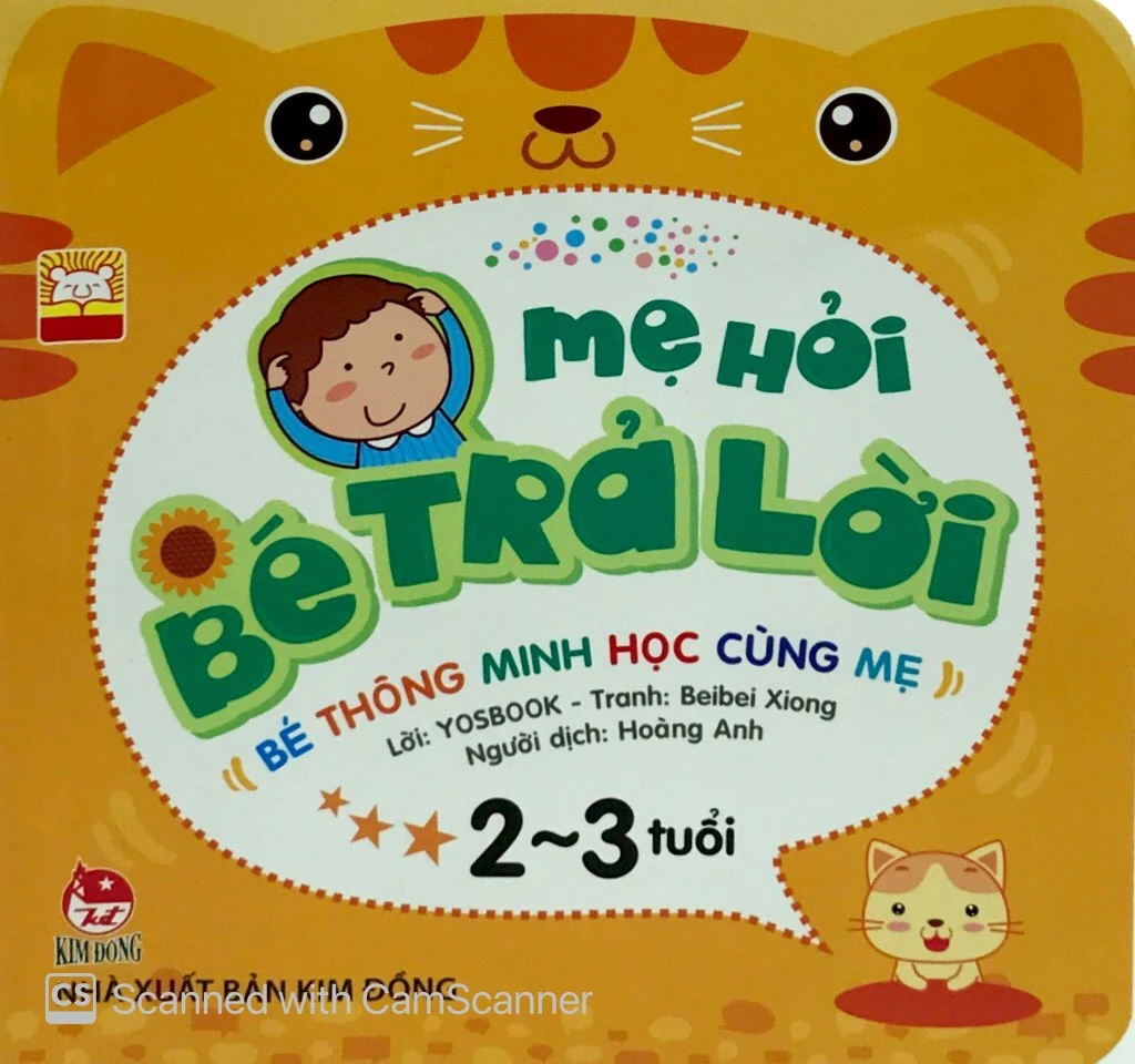 mẹ hỏi bé trả lời 2-3 tuổi (tái bản 2019)