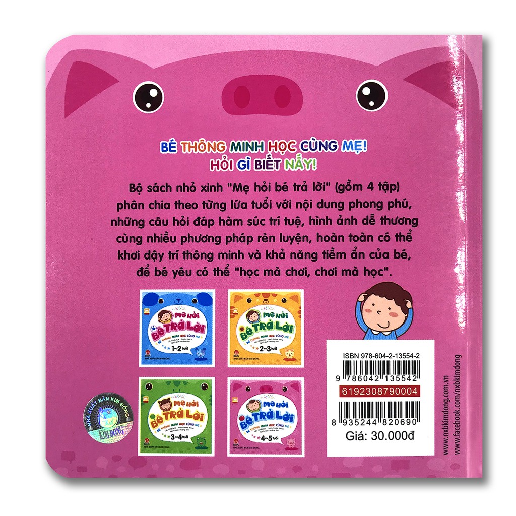 mẹ hỏi bé trả lời 4-5 tuổi (tái bản 2019)