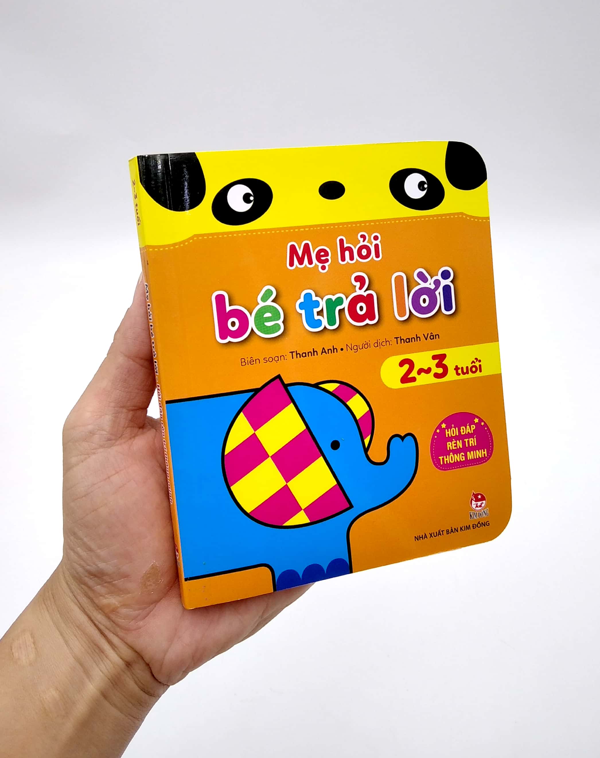 mẹ hỏi bé trả lời - hỏi đáp rèn trí thông minh (2-3 tuổi) (tái bản 2021)