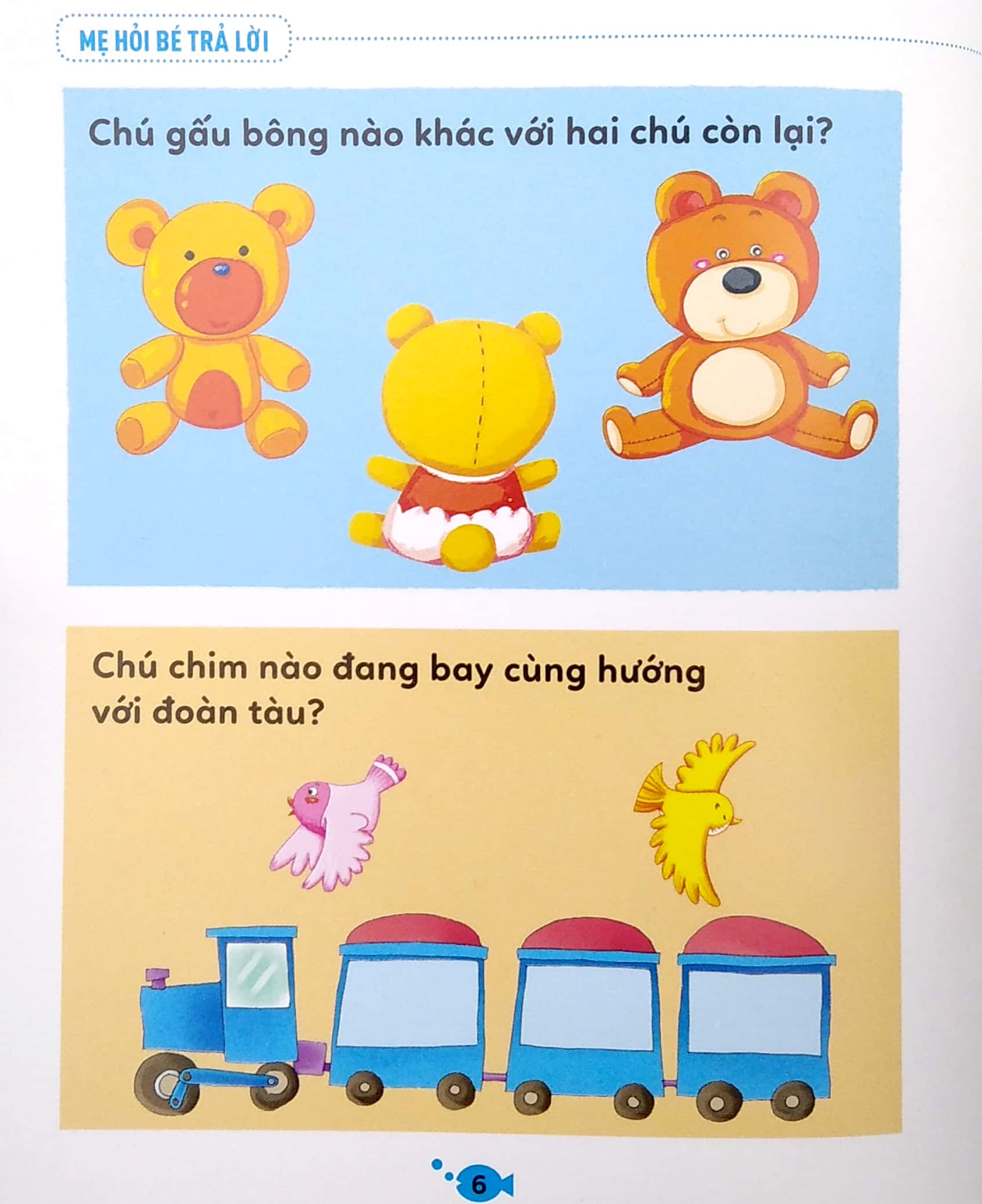 mẹ hỏi bé trả lời - hỏi đáp rèn trí thông minh (3-4 tuổi) (tái bản 2021)