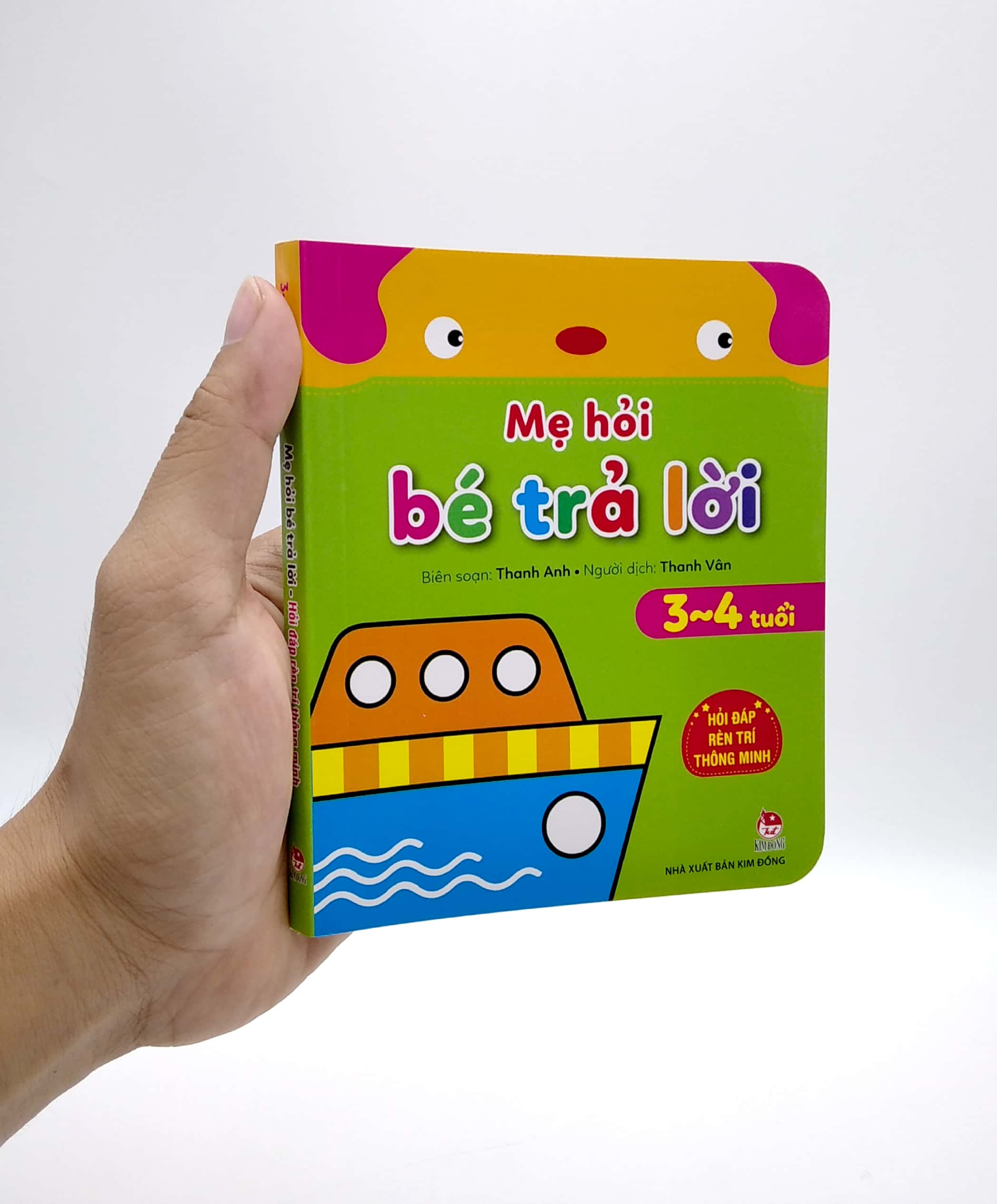 mẹ hỏi bé trả lời - hỏi đáp rèn trí thông minh (3-4 tuổi) (tái bản 2021)