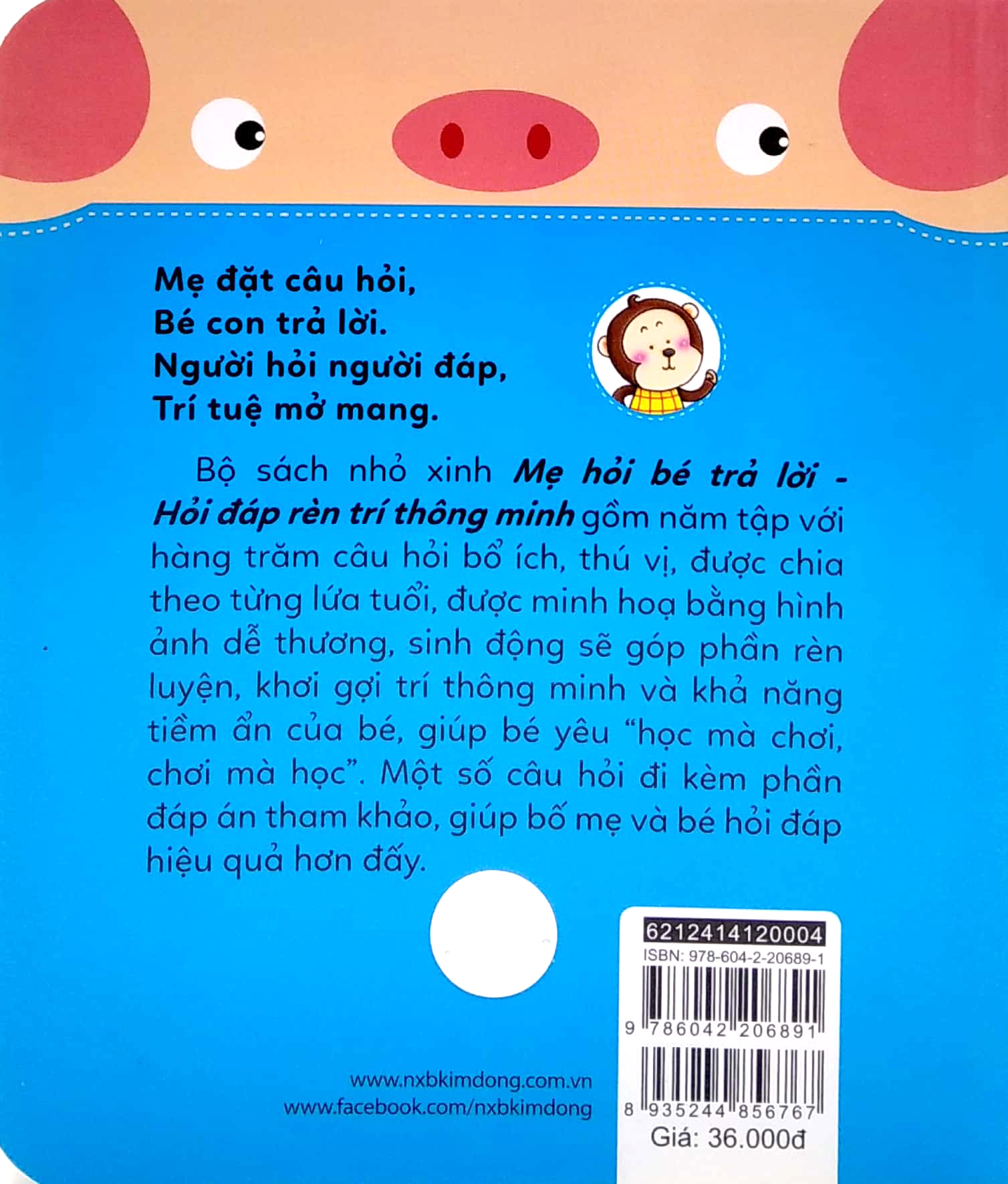 mẹ hỏi bé trả lời - hỏi đáp rèn trí thông minh (4-5 tuổi) (tái bản 2021)