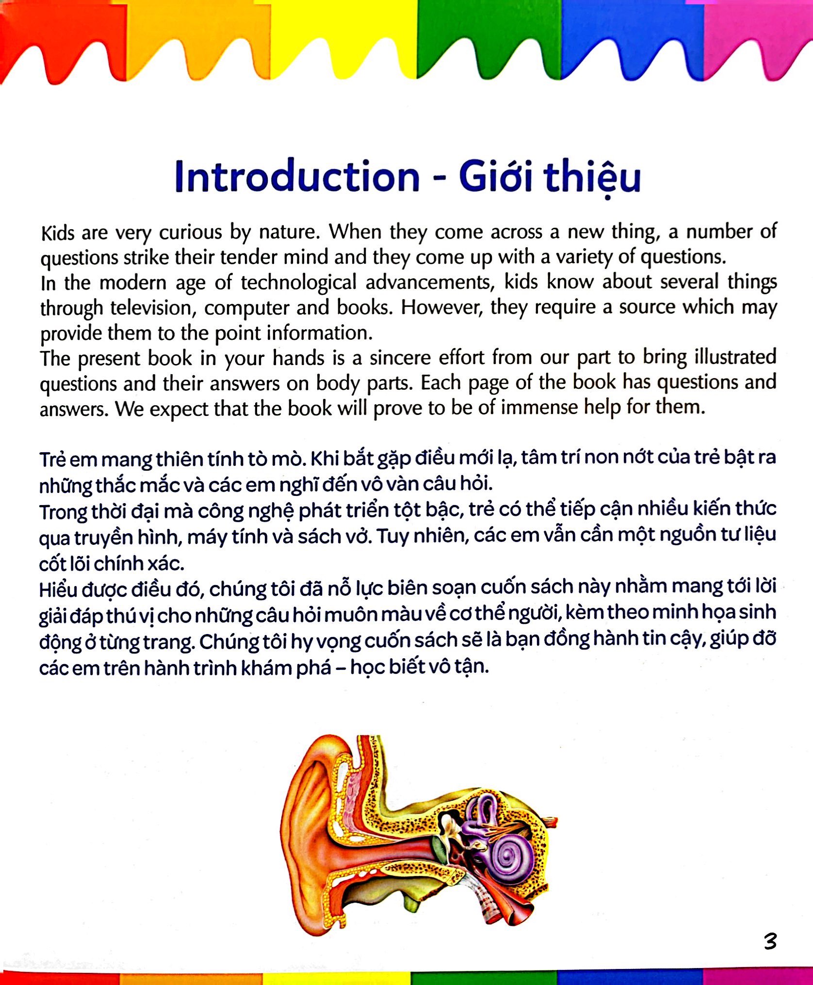 mẹ hỏi bé trả lời - song ngữ anh-việt - body parts - cơ thể người (dành cho trẻ từ 2-7 tuổi)