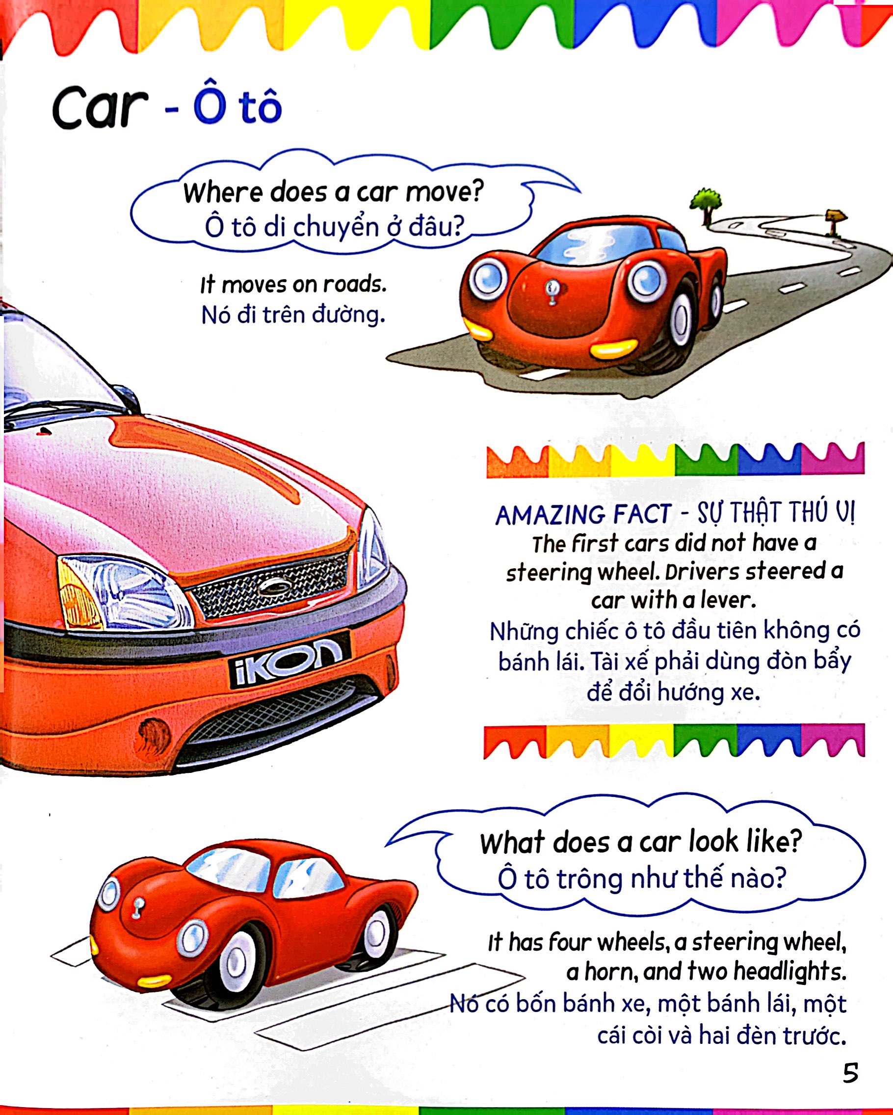 mẹ hỏi bé trả lời - song ngữ anh-việt - vehicles - phương tiện giao thông (dành cho trẻ từ 2-7 tuổi)