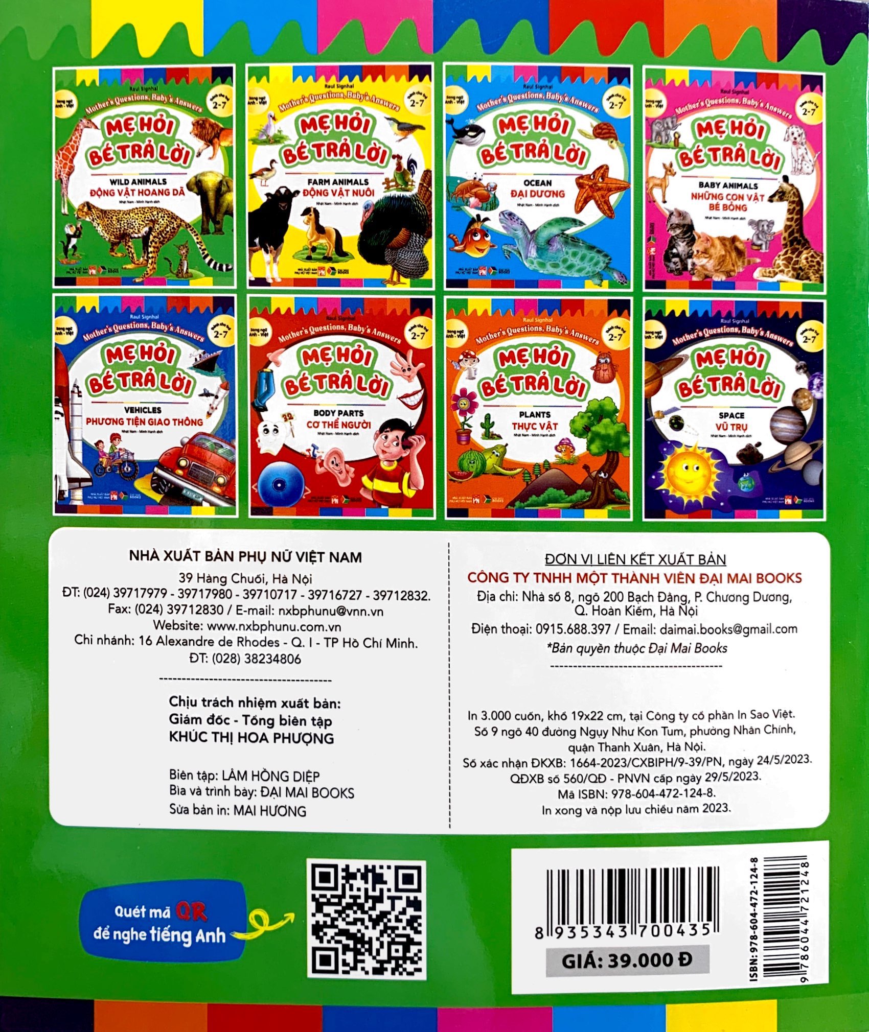 mẹ hỏi bé trả lời - song ngữ anh-việt - wild animals - động vật hoang dã (dành cho trẻ từ 2-7 tuổi)