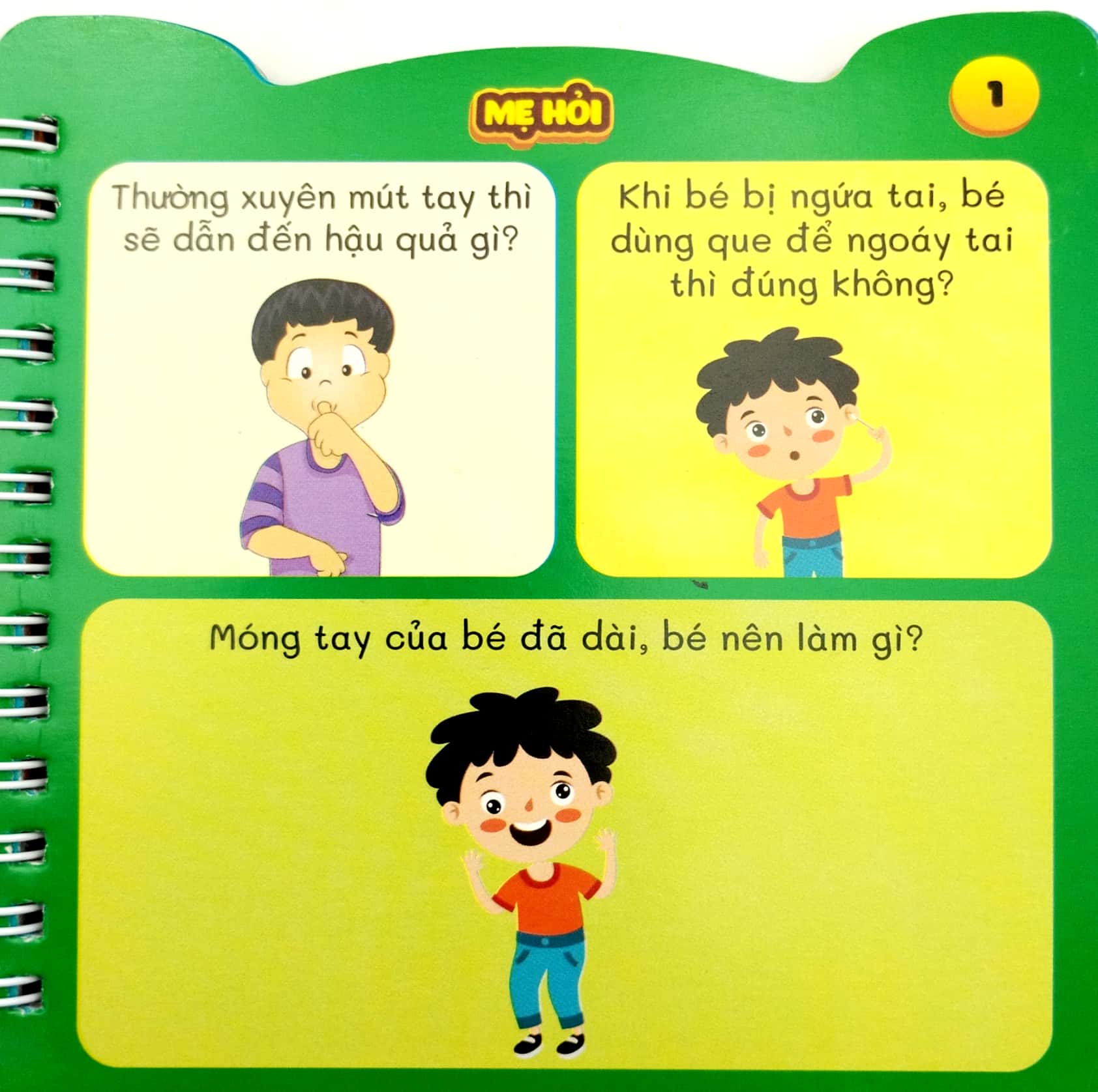 mẹ hỏi con đáp - nhận thức bản thân