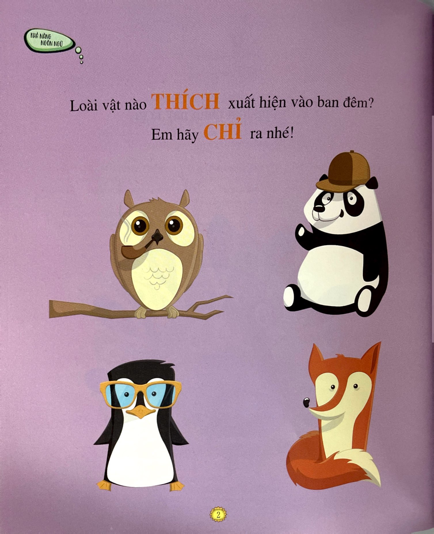 mẹ hỏi con trả lời - khả năng ngôn ngữ