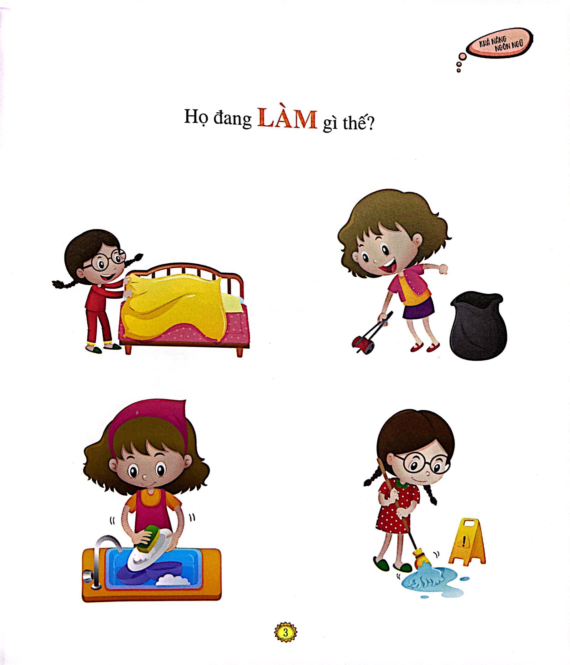 mẹ hỏi con trả lời - khả năng ngôn ngữ