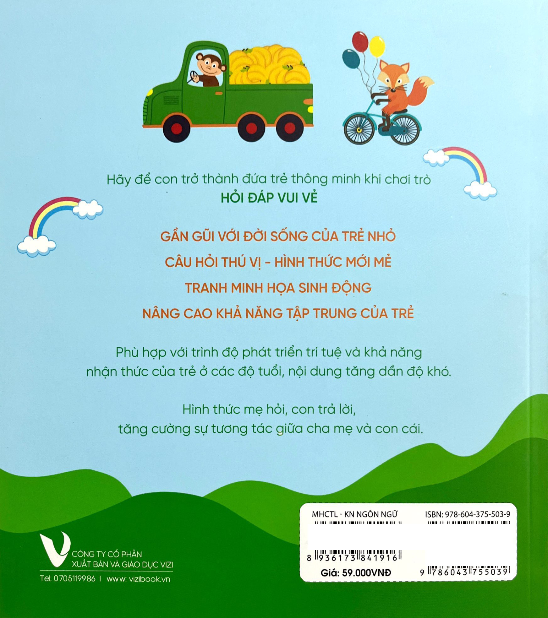 mẹ hỏi con trả lời - khả năng ngôn ngữ