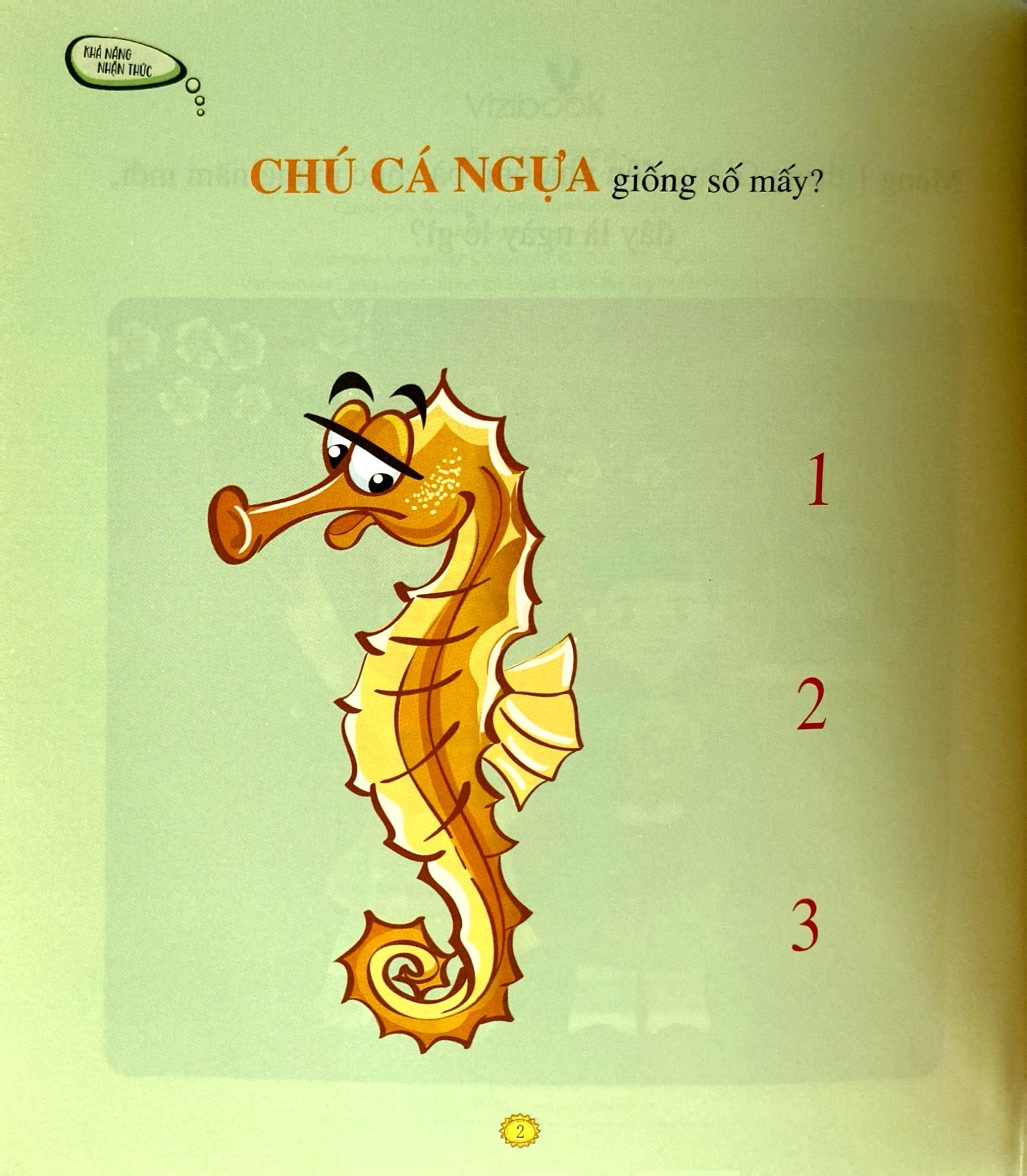 mẹ hỏi con trả lời - khả năng nhận thức