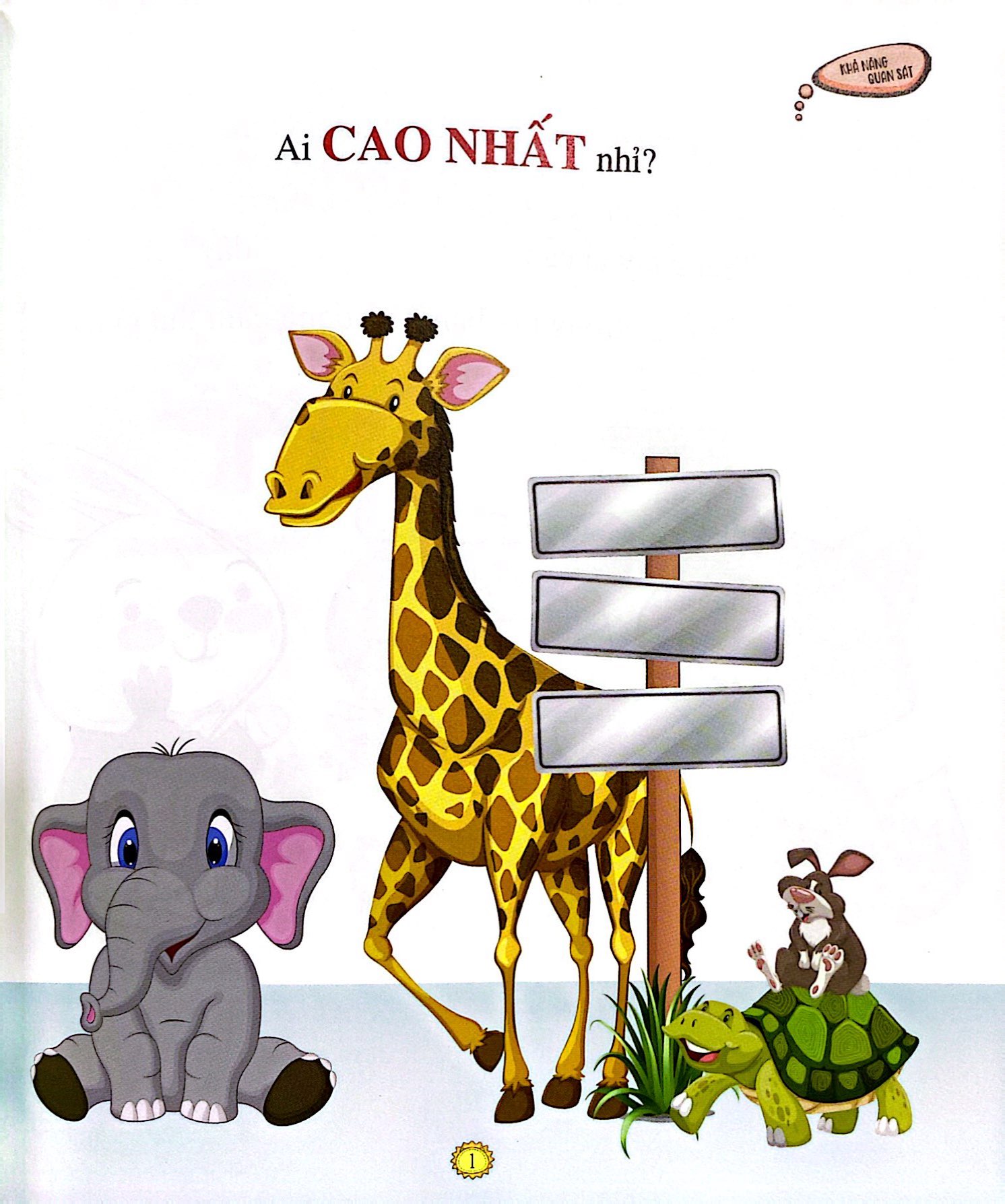 mẹ hỏi con trả lời - khả năng quan sát