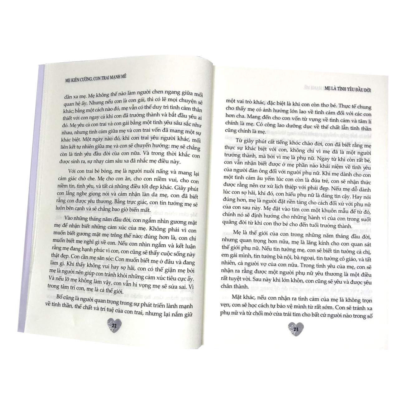mẹ kiên cường, con trai mạnh mẽ