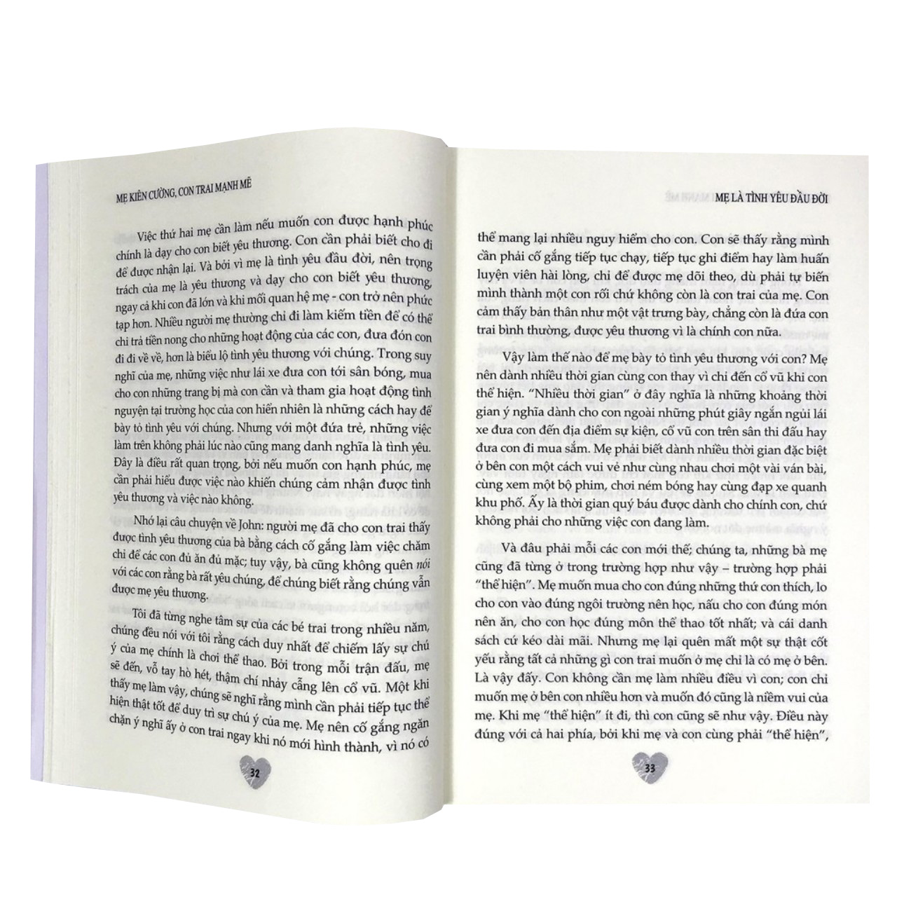 mẹ kiên cường, con trai mạnh mẽ