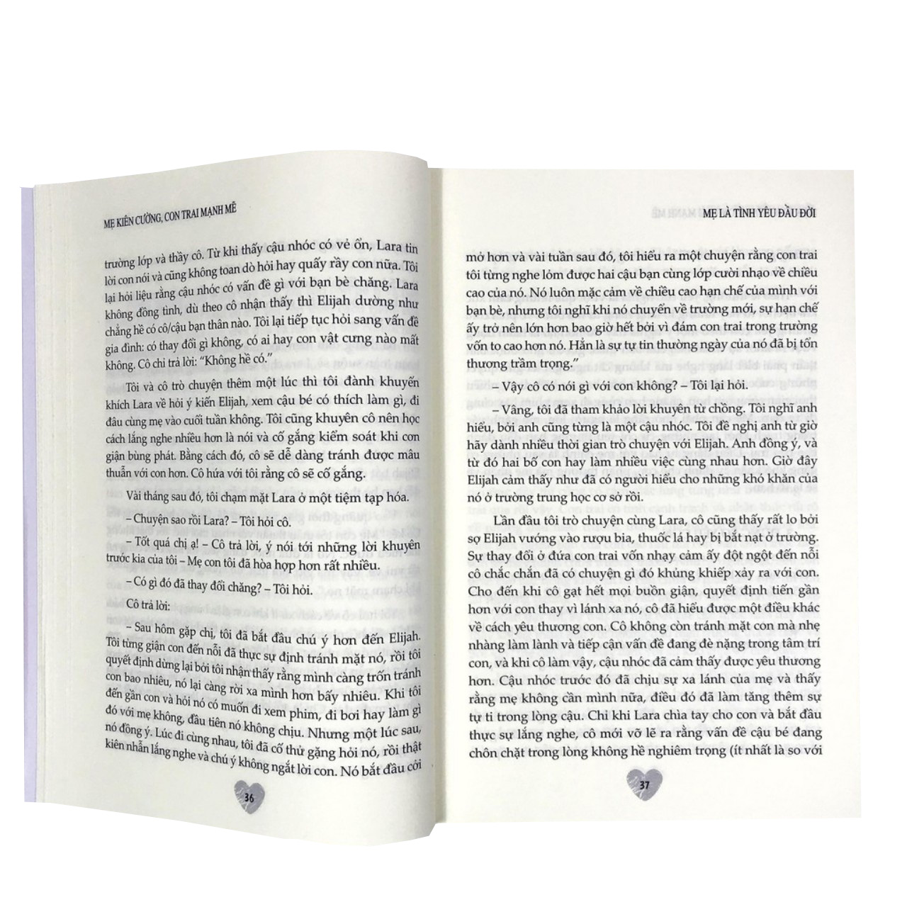 mẹ kiên cường, con trai mạnh mẽ
