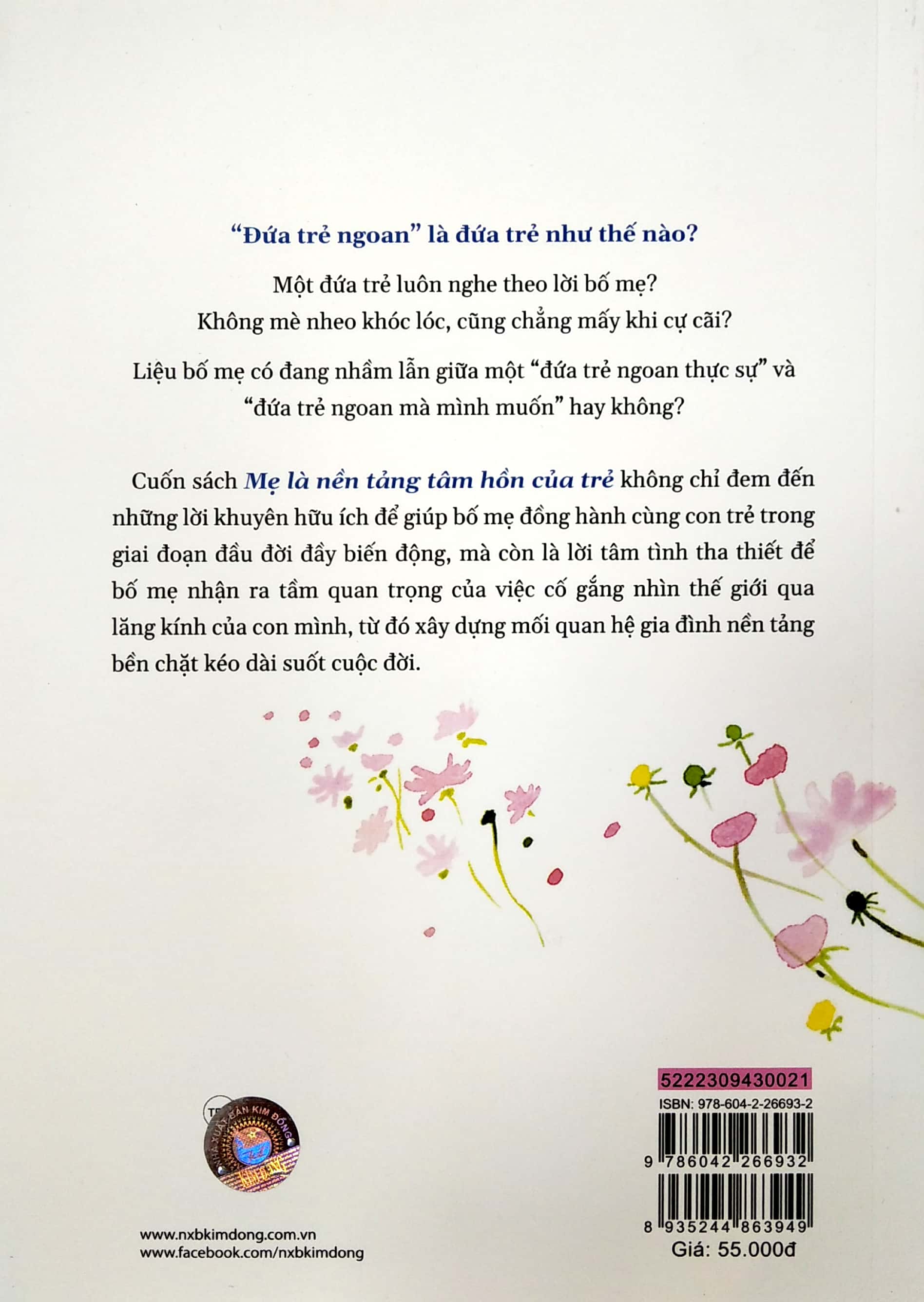 mẹ là nền tảng tâm hồn của trẻ