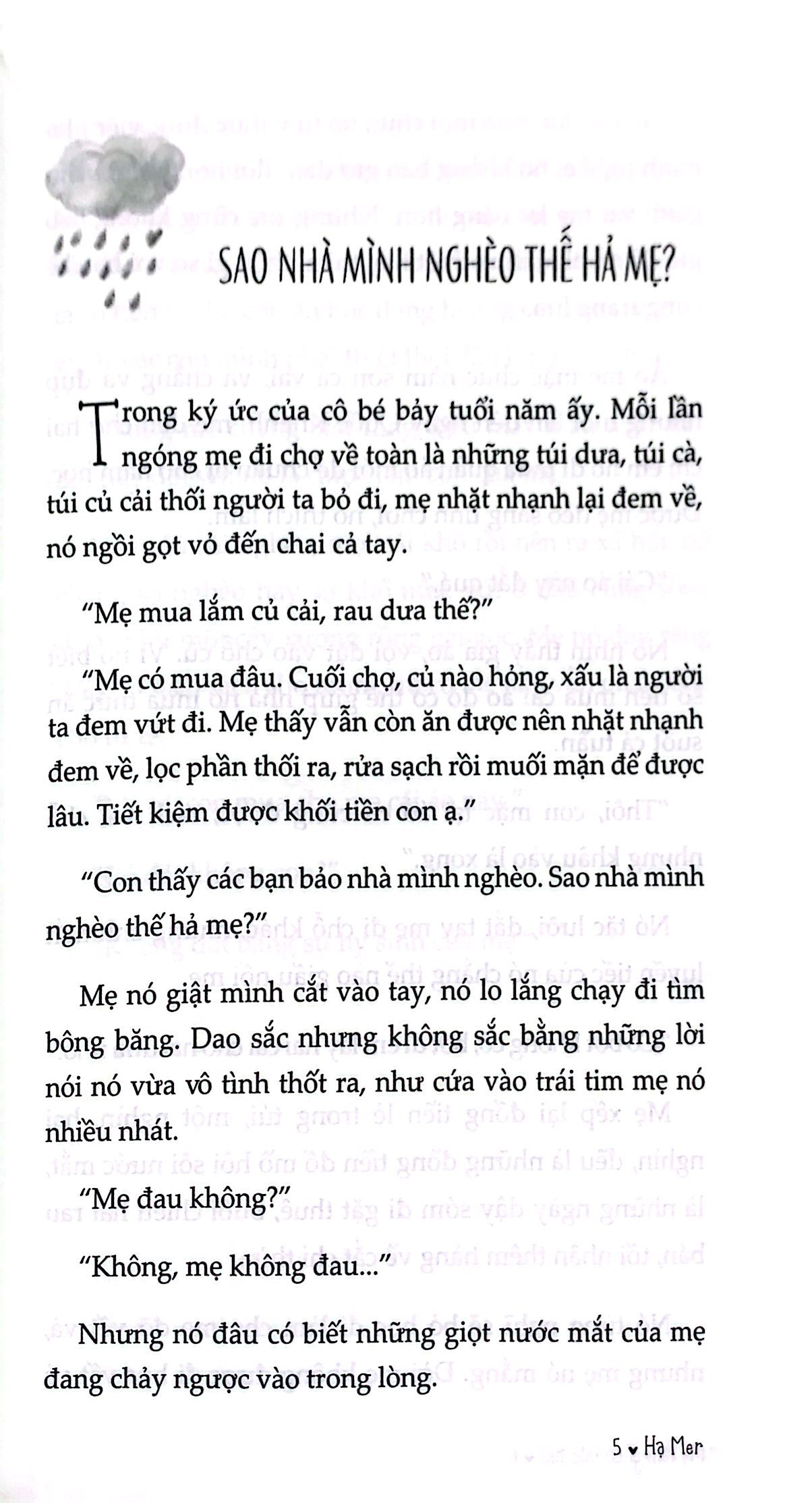 mẹ làm gì có ước mơ