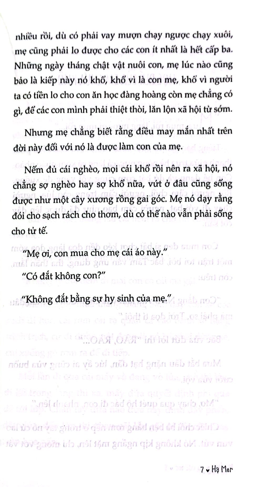 mẹ làm gì có ước mơ