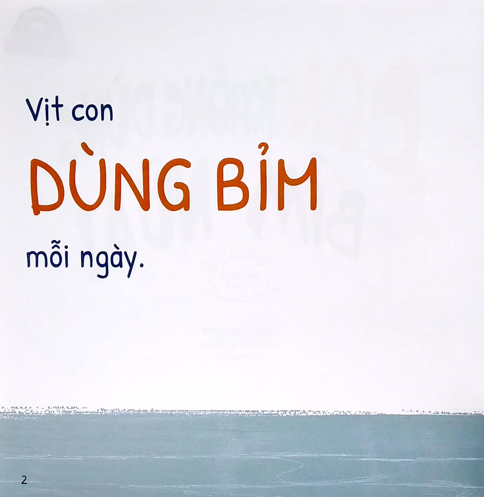 mẹ ơi, con đã lớn rồi! - con không dùng bỉm nữa!
