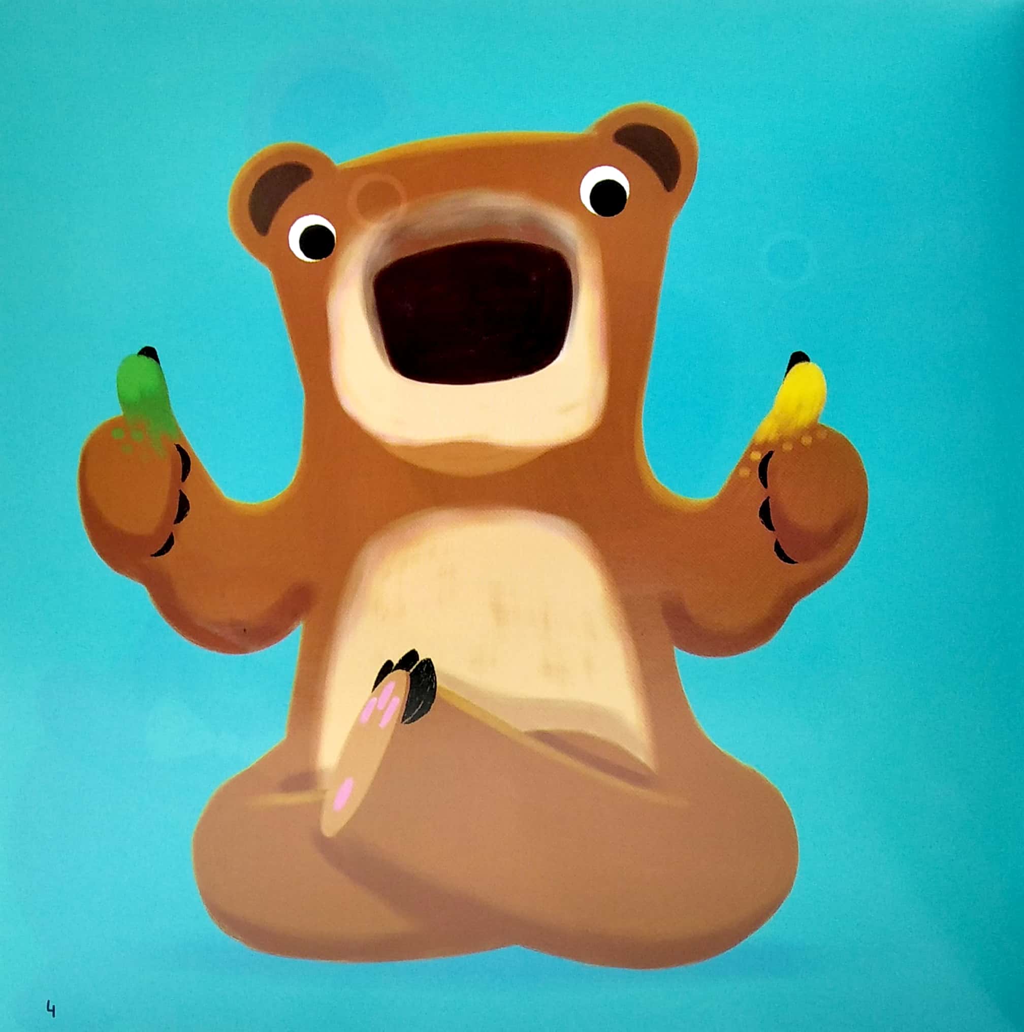 mẹ ơi, con đã lớn rồi! - con không mút ngón tay nữa!