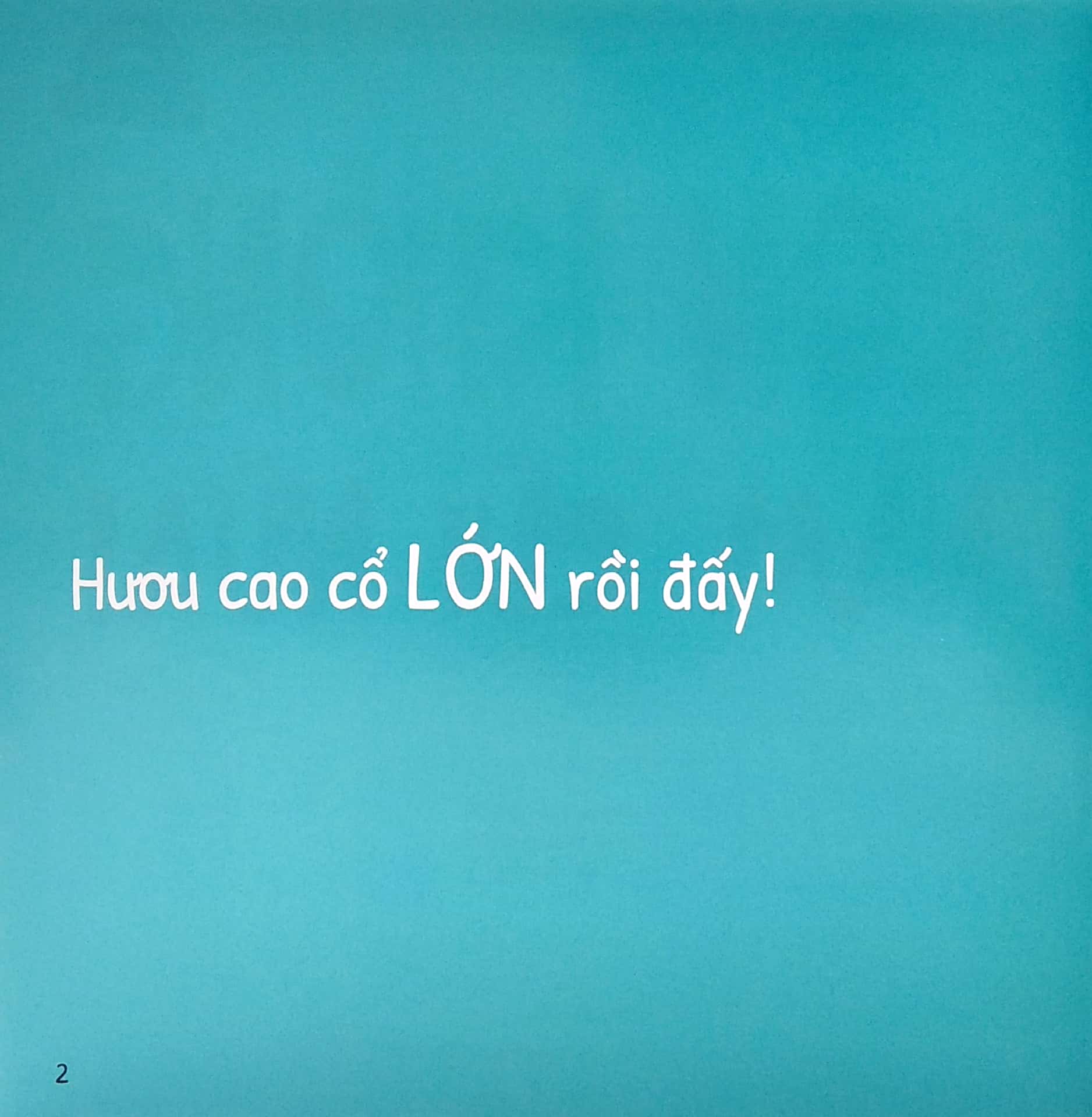 mẹ ơi, con đã lớn rồi! - con không nằm cũi nữa!