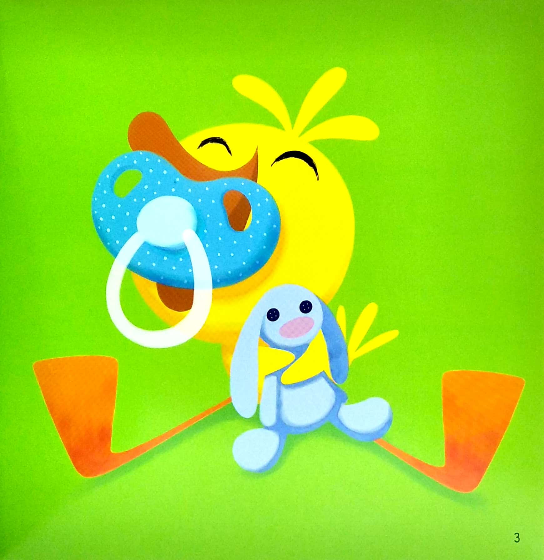 mẹ ơi, con đã lớn rồi! - con không ngậm ti giả nữa!