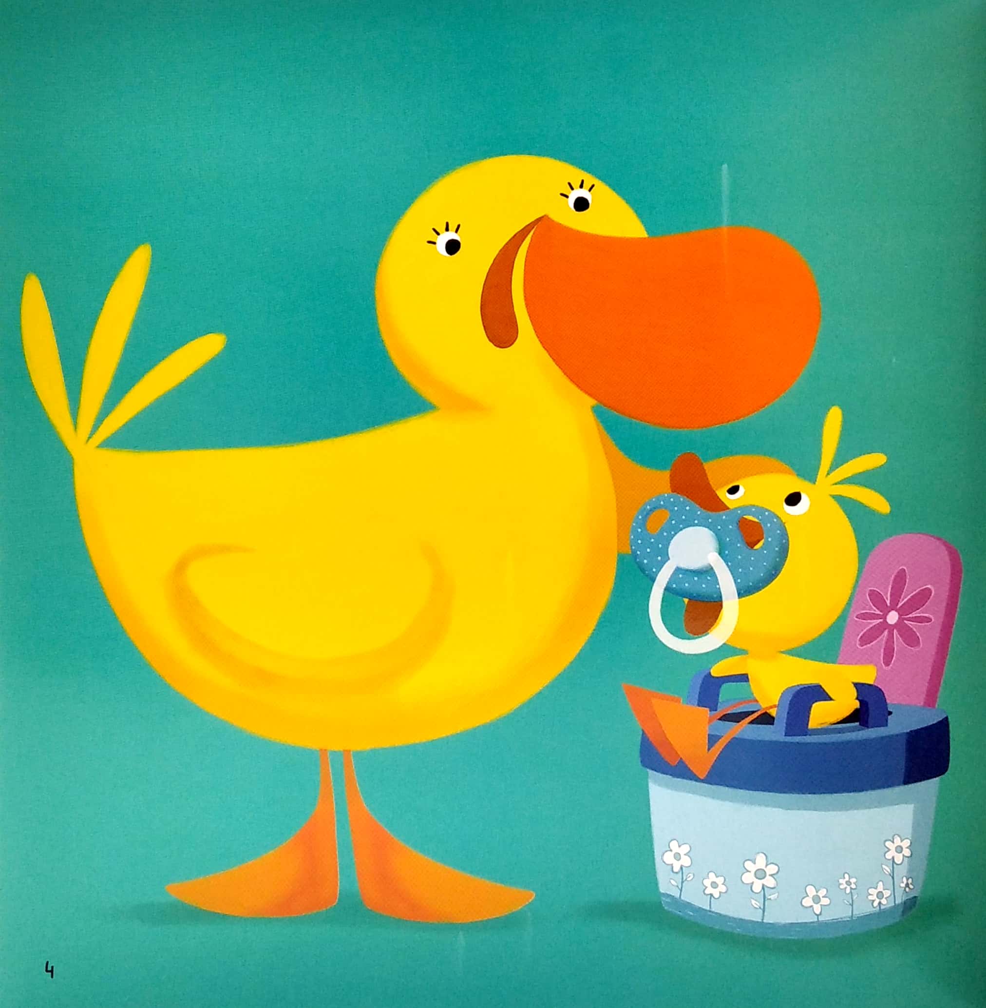 mẹ ơi, con đã lớn rồi! - con không ngậm ti giả nữa!