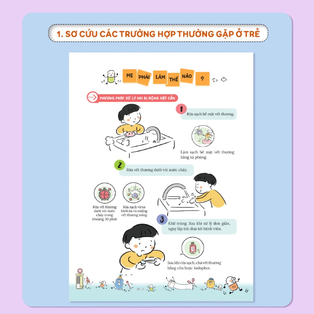 Mẹ Ơi, Đừng Lo! - Sơ Cứu Cho Trẻ Em