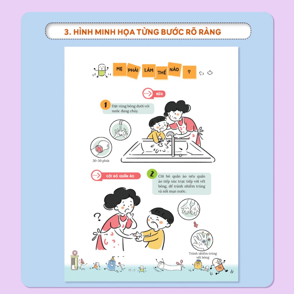 Mẹ Ơi, Đừng Lo! - Sơ Cứu Cho Trẻ Em