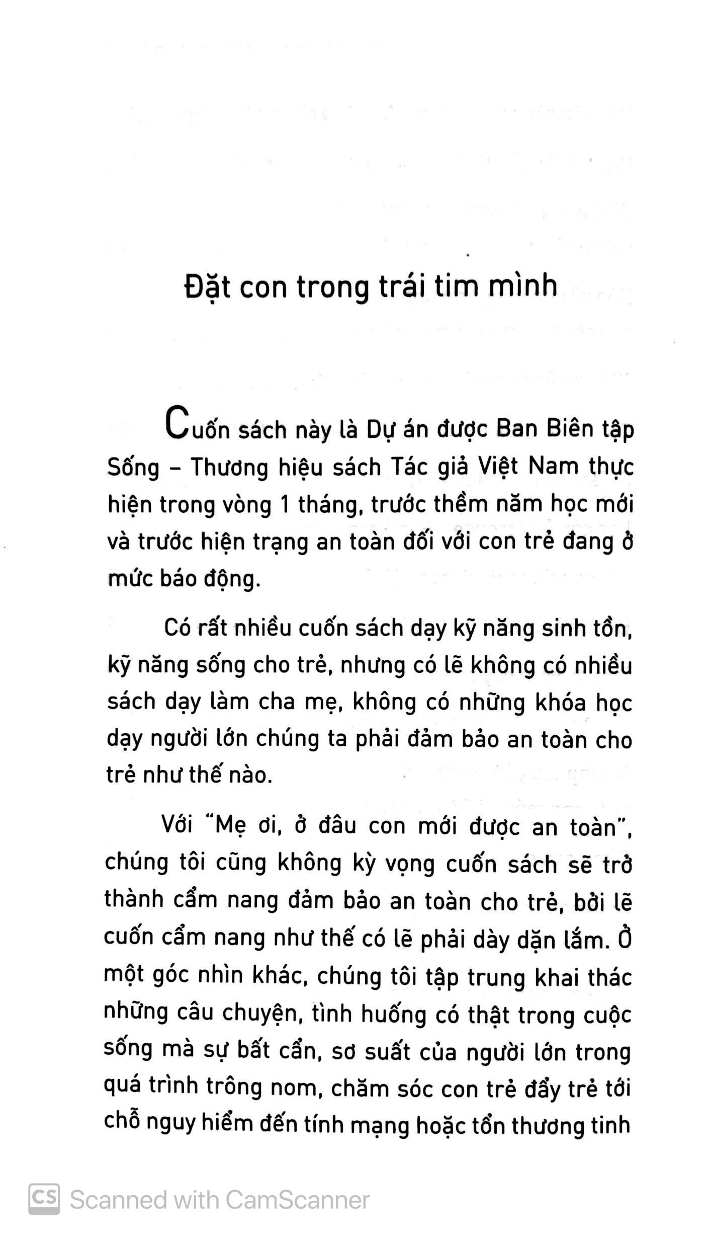 mẹ ơi, ở đâu con mới được an toàn?