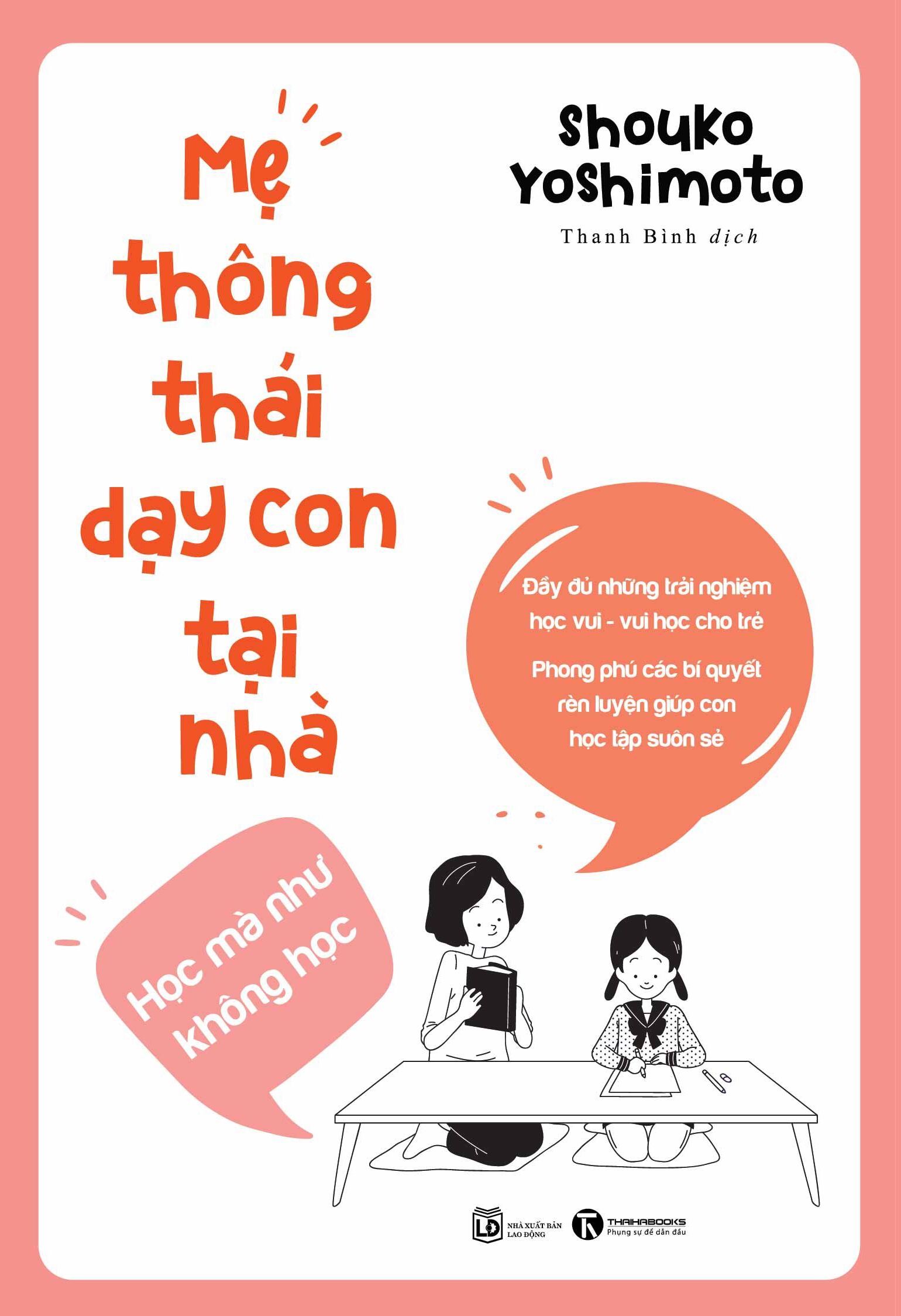 mẹ thông thái dạy con tại nhà