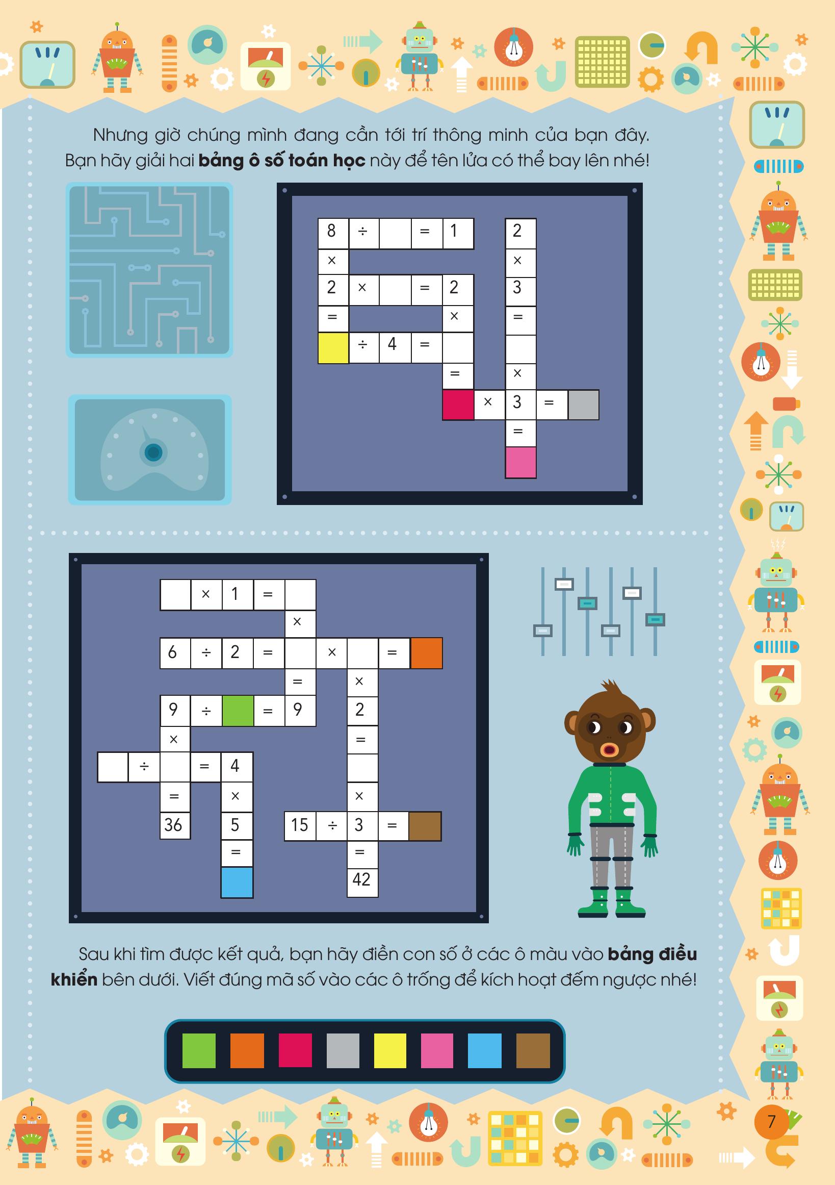 Mê Toán Học - Bảng Cửu Chương