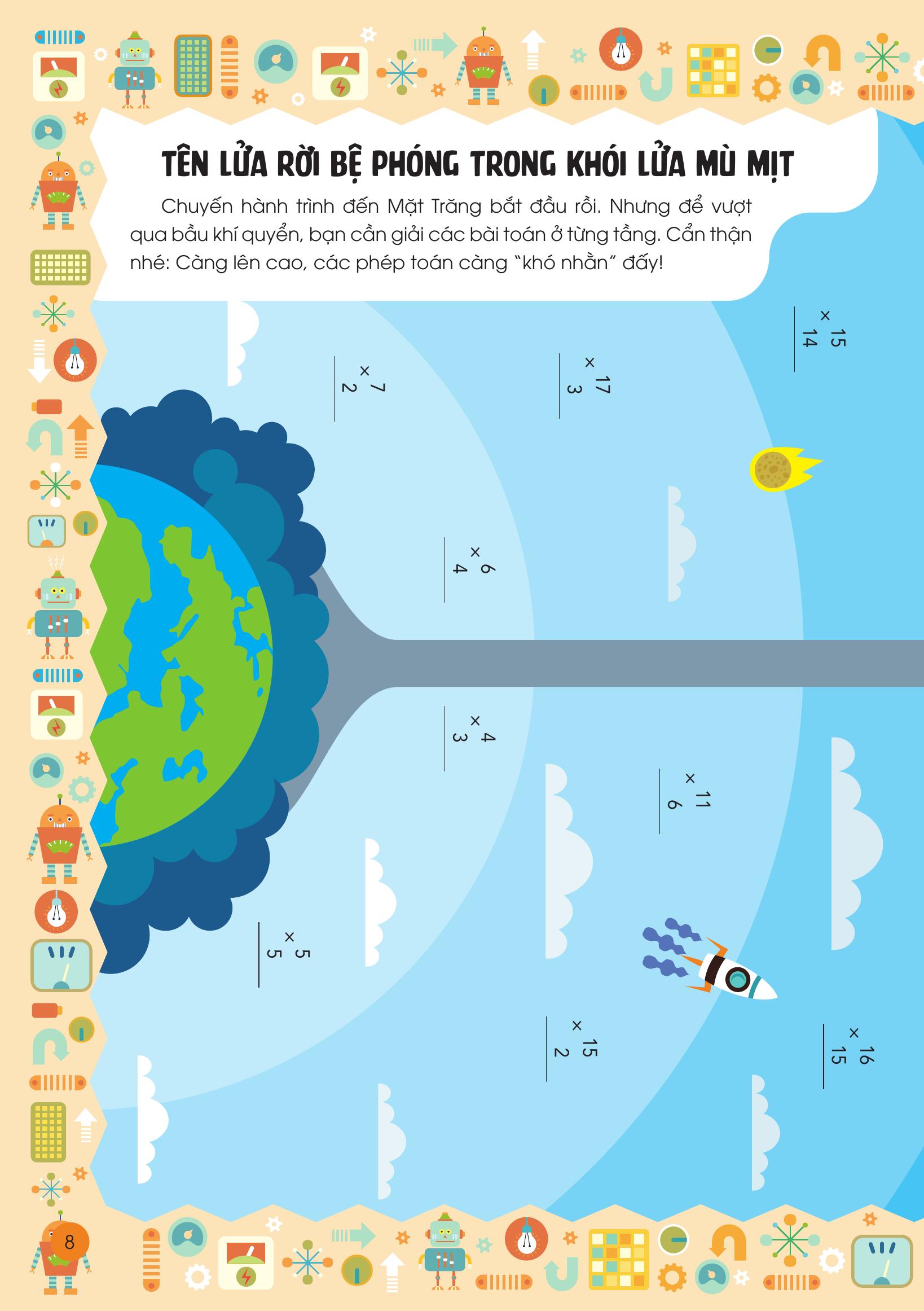 Mê Toán Học - Bảng Cửu Chương