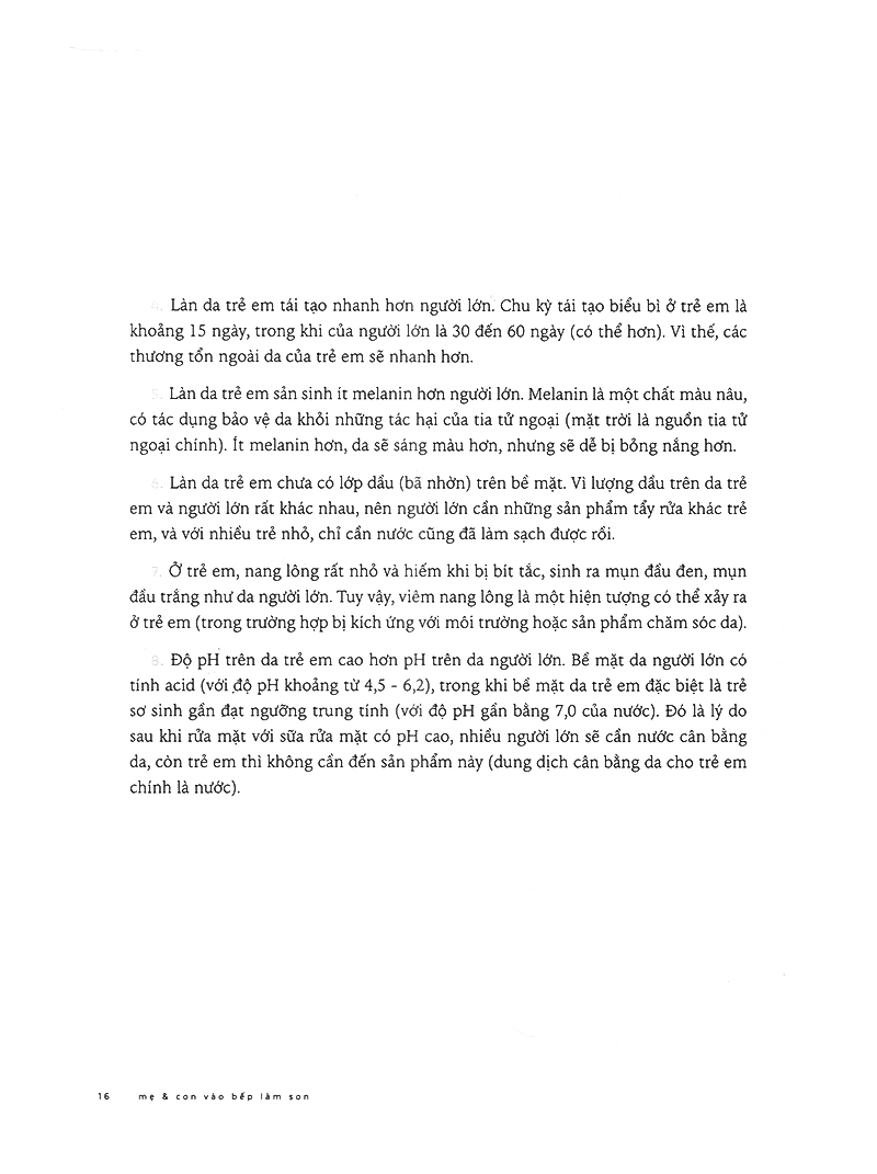 mẹ và con vào bếp làm son