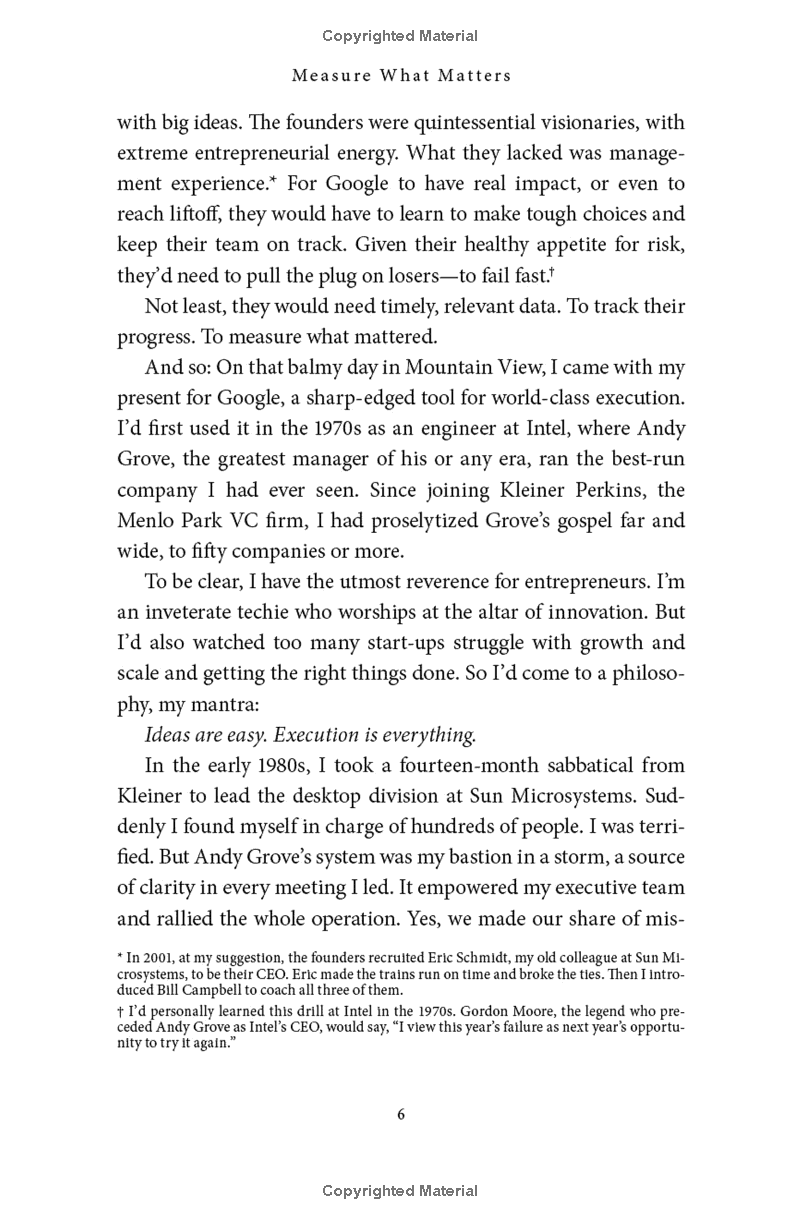 measure what matters: how google, bono, and the gates foundation rock the world with okrs