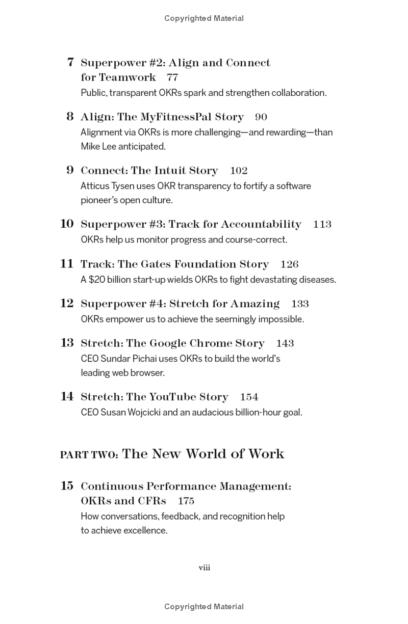 measure what matters: how google, bono, and the gates foundation rock the world with okrs